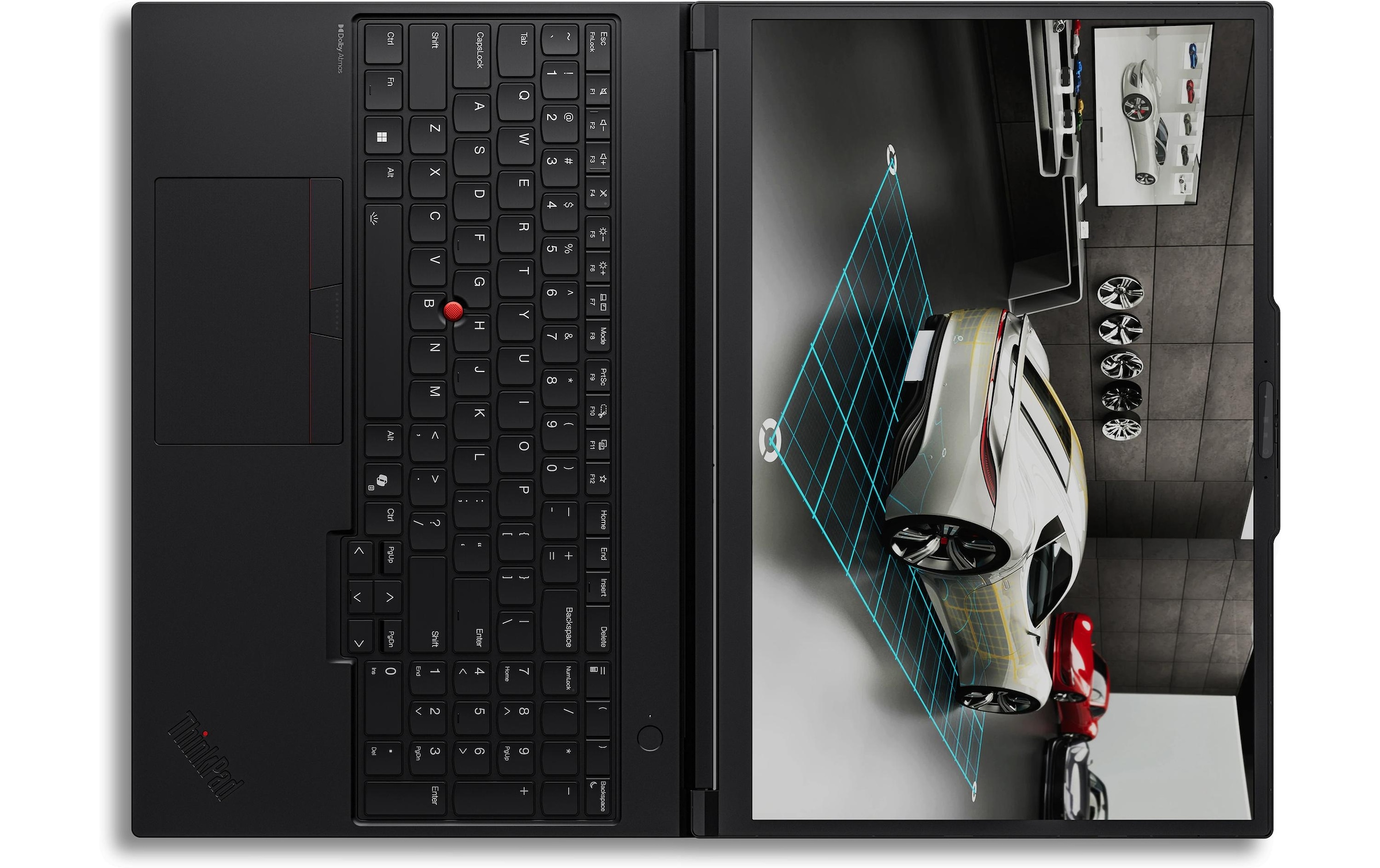 Lenovo Ordinateur portable professionnel »ThinkPad P16 Gen 3 (Intel)« / 16 ″ Intel Core Ultra 7 1.000 GB SSD
