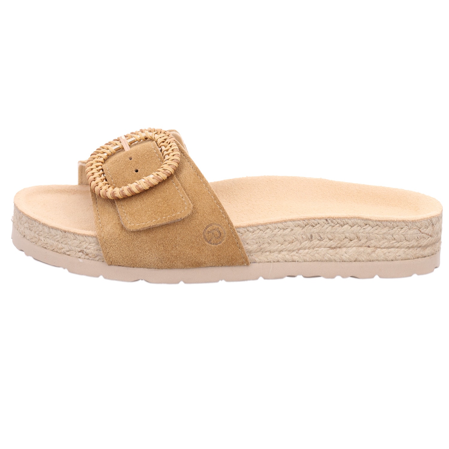 Rohde Pantolette »MATERA«  chaussure d'été, chaussure de plage, chaussure de vacances avec plateforme en paille