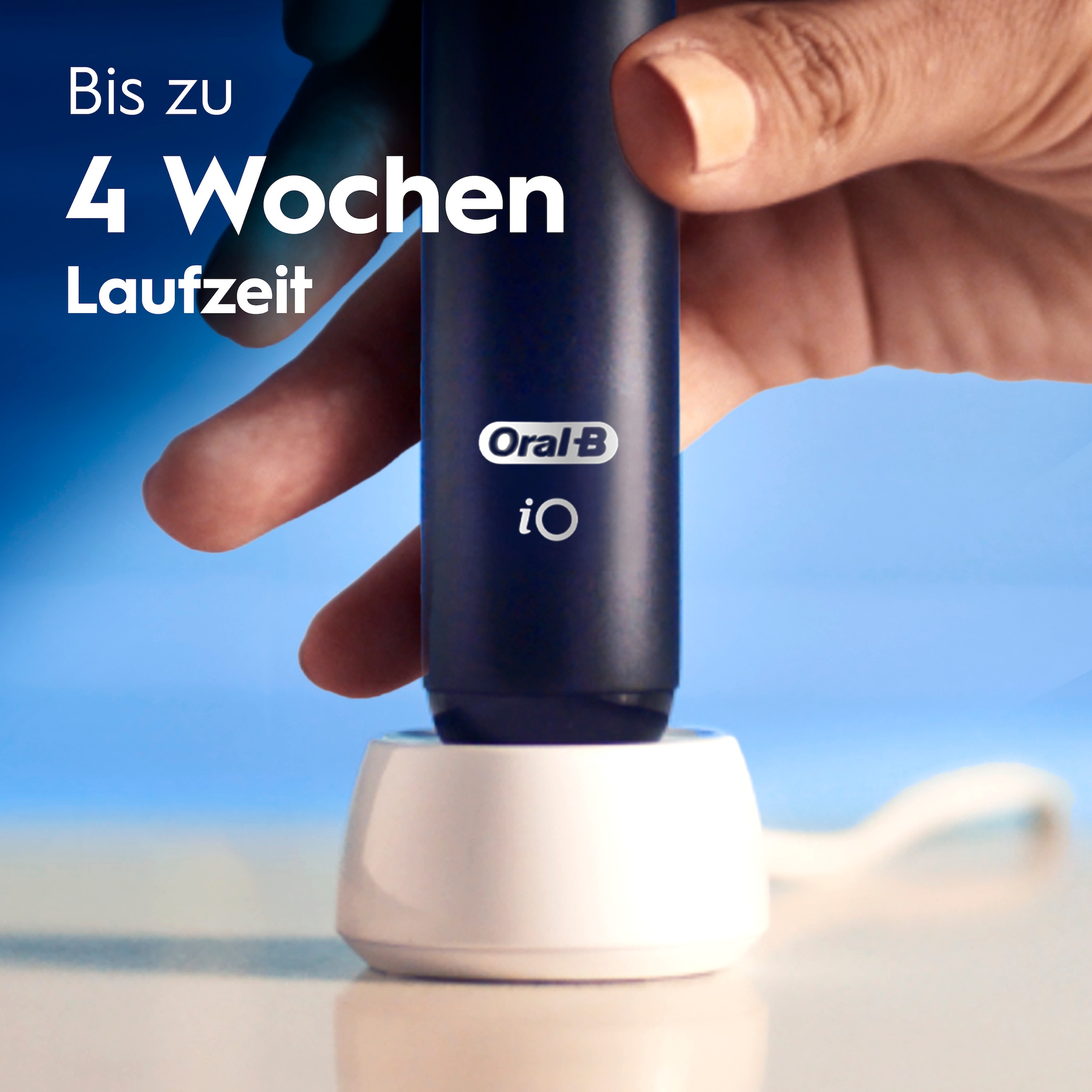 Oral-B Brosse à dents électrique »iO Series 2« 2 cuis Aufsteckbürsten Doppelpack, 2 Aufsteckbürsten, Reise-Etui
