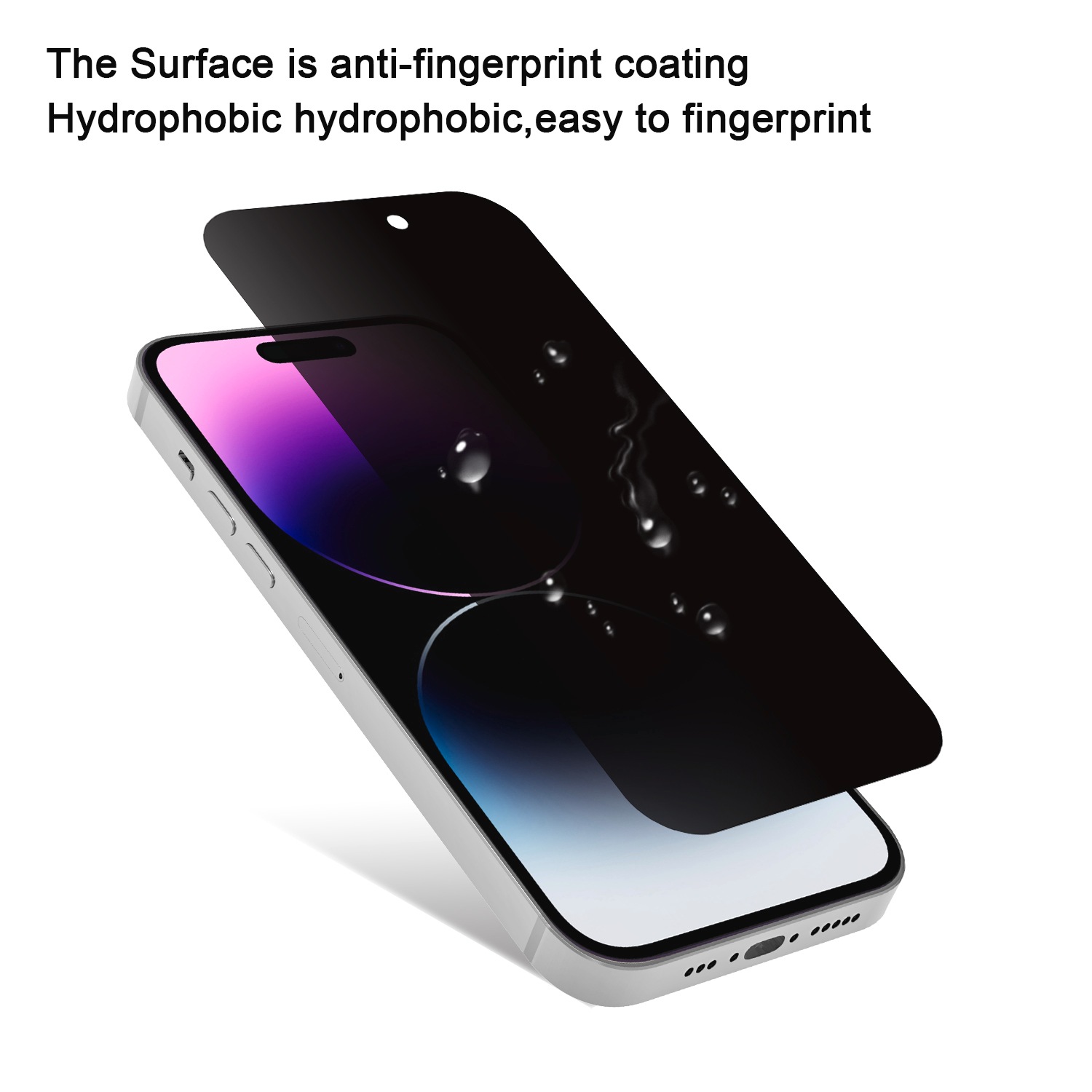 4smarts Displayschutzglas »Second Glass Privacy (10x) Service Kit für Apple iPhone 16e«, für Apple iPhone 16e, Displayschutzfolie, Schutzfolie, Bildschirmschutz, kratz- & stossfest
