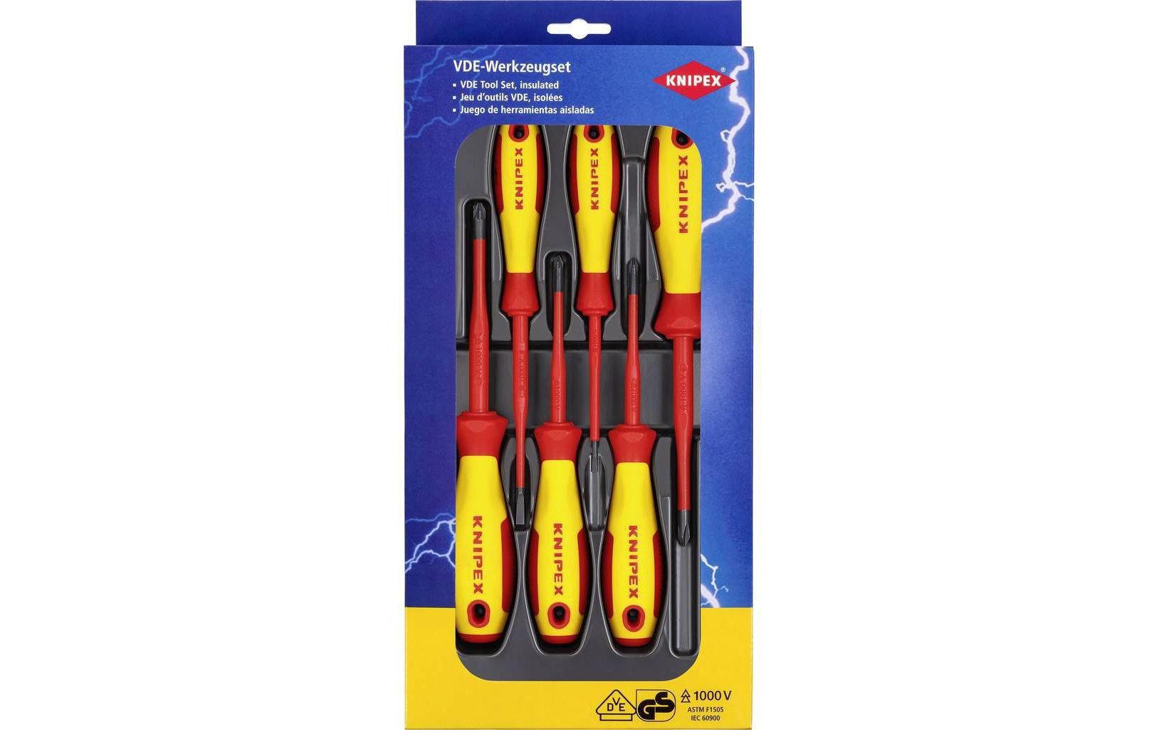 Image of Knipex Schraubendreher »V04 6-teilig VDE« bei Ackermann Versand Schweiz