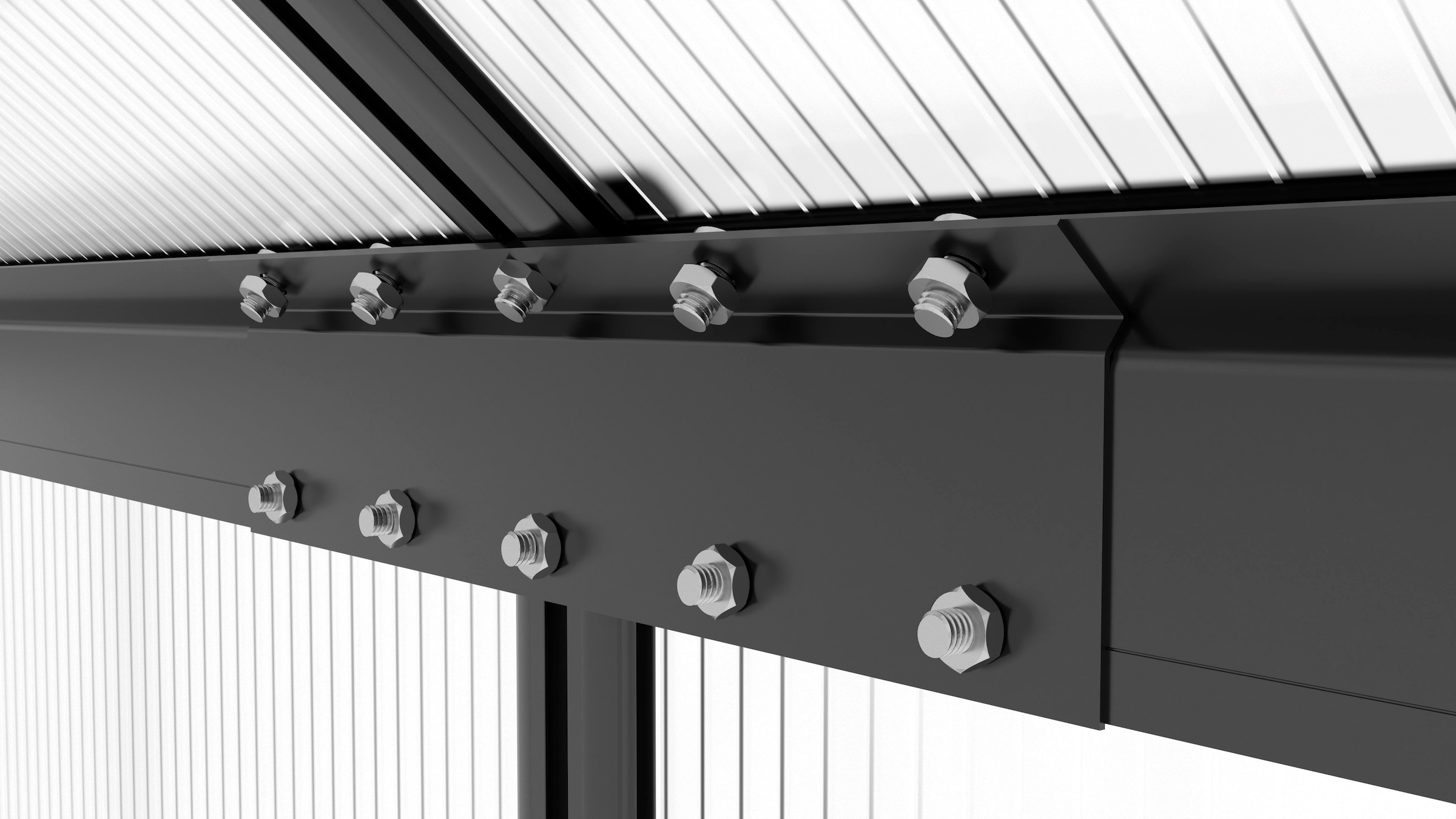 KONIFERA Gewächshaus, (Set), mit Fundamentrahmen
