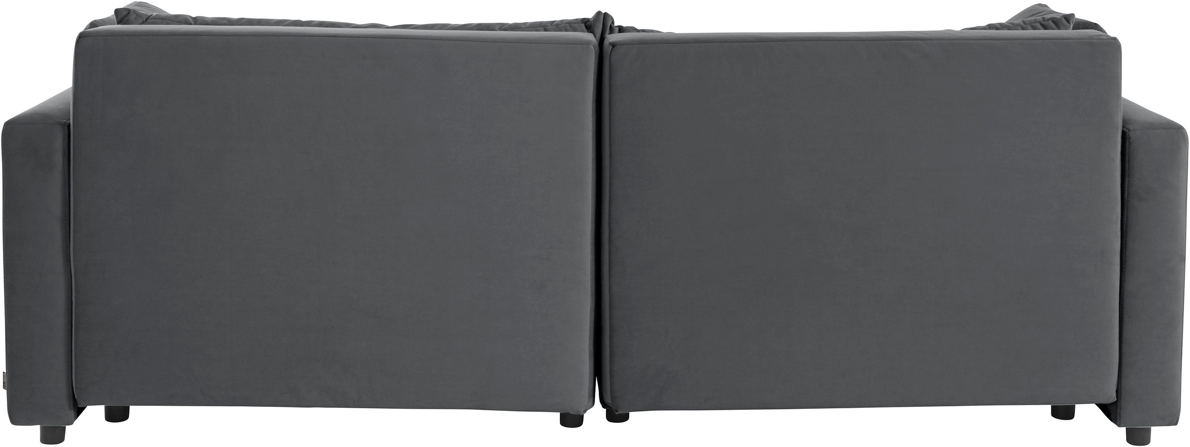 INOSIGN Ecksofa »Marva 3tlg. L-Form«, beide Armlehnelemente ausziehbar für Bettfunktion, mit Bettkasten