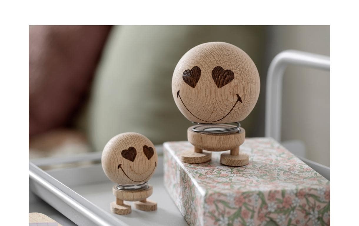 Image of Dekofigur "Aufsteller Bumble Smiley Love Oak"