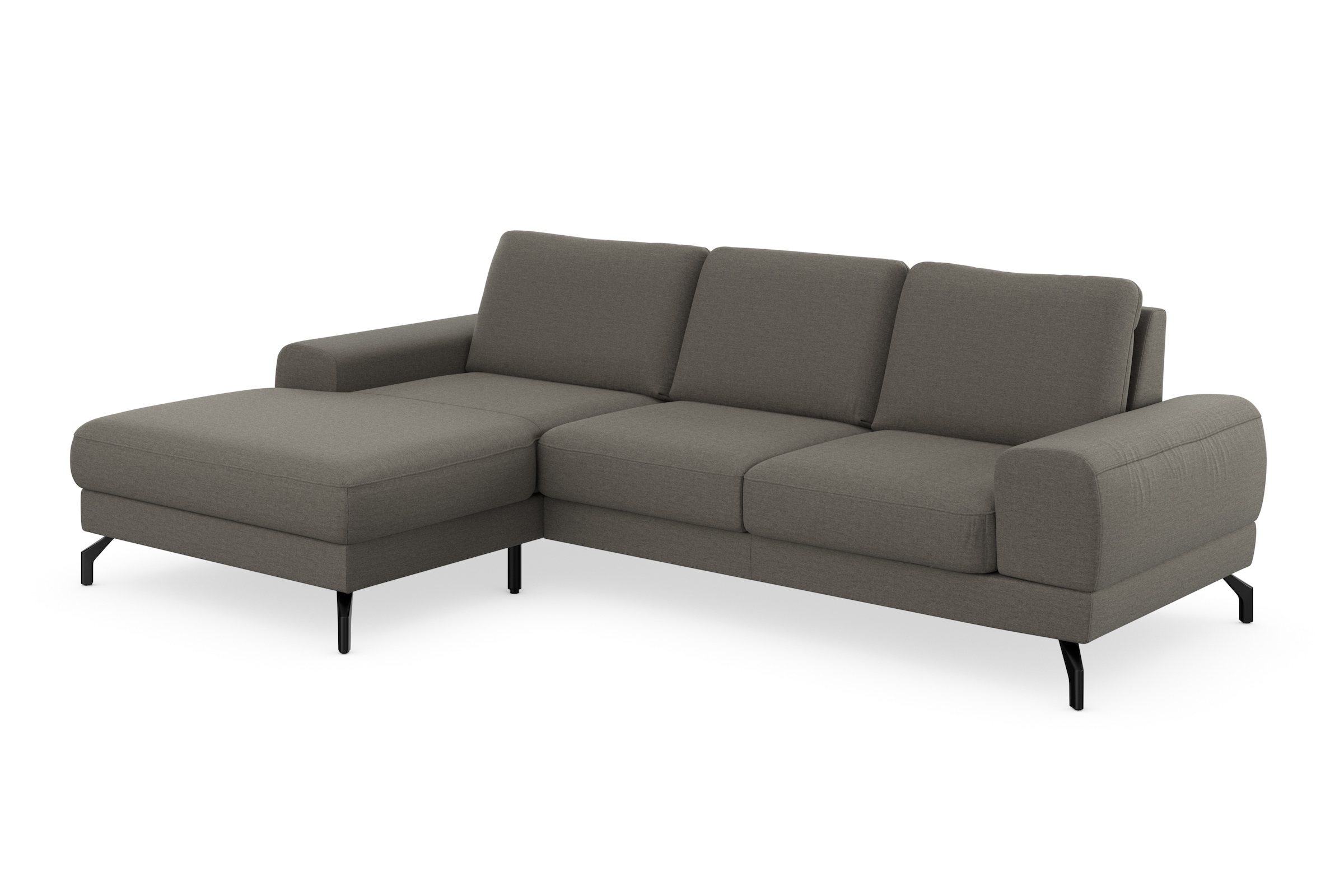 sit&more Ecksofa »Cinturo L-Form«, inklusive Sitztiefenverstellung und Federkern, Sitzhöhe 45 cm