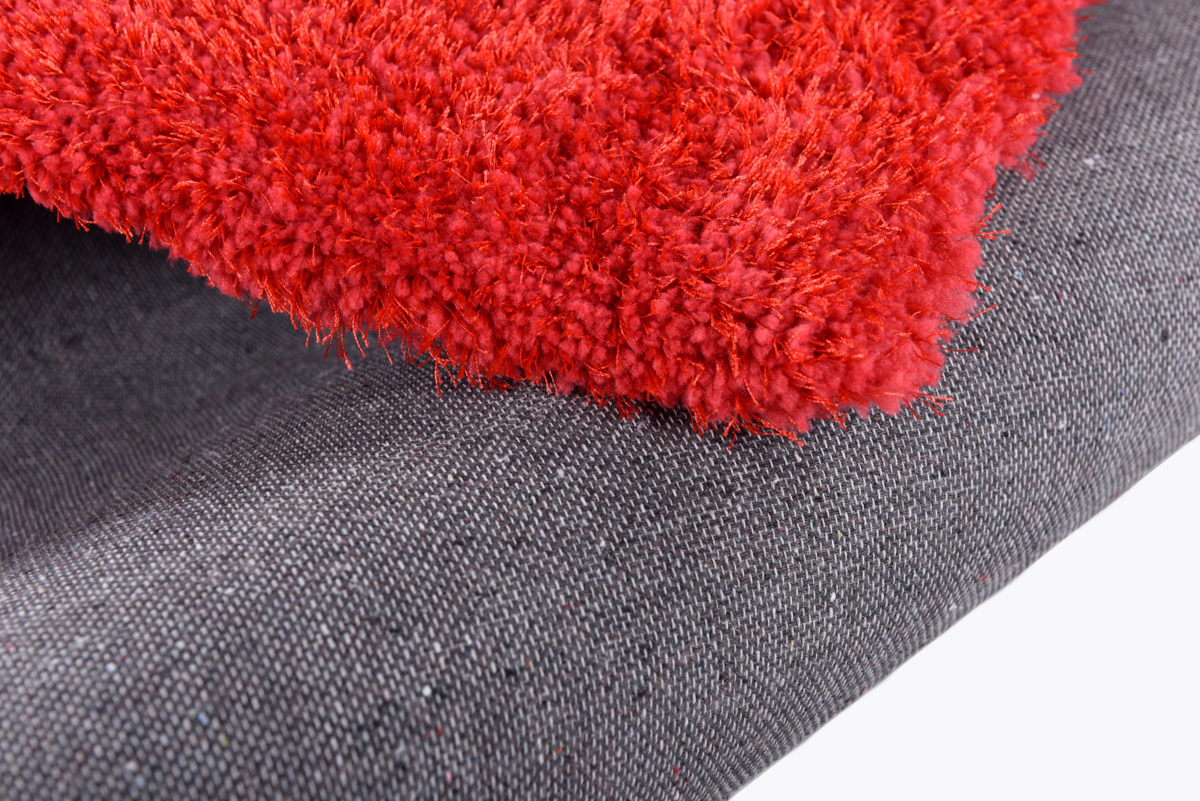TOM TAILOR HOME Hochflor-Teppich »Soft«, rechteckig, 35 mm Höhe, handgetuftet, Uni-Farben, super weich und flauschig