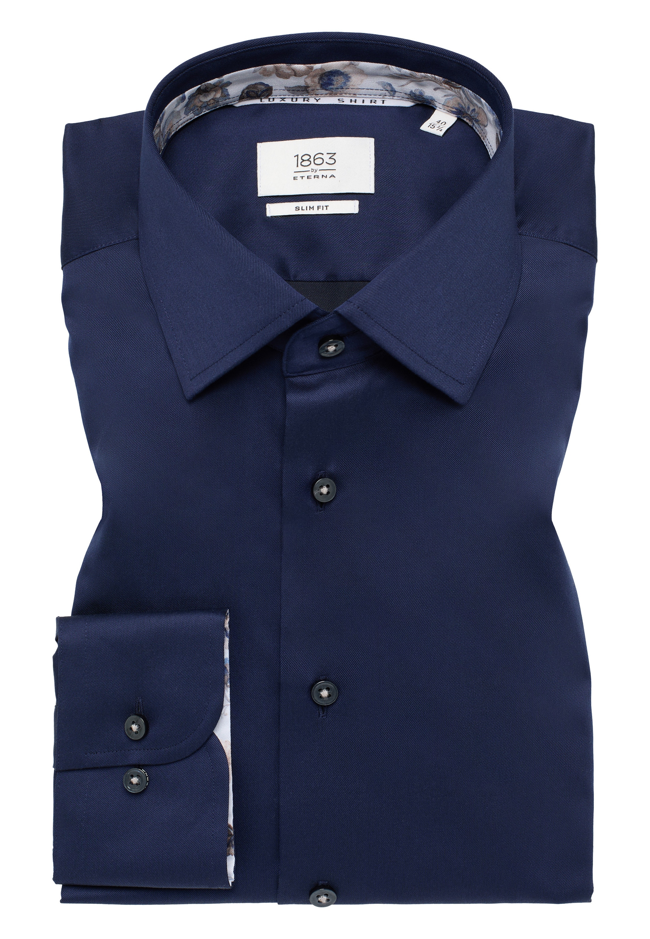 Eterna Langarmhemd »SLIM FIT« NON IRON (bügelfrei)