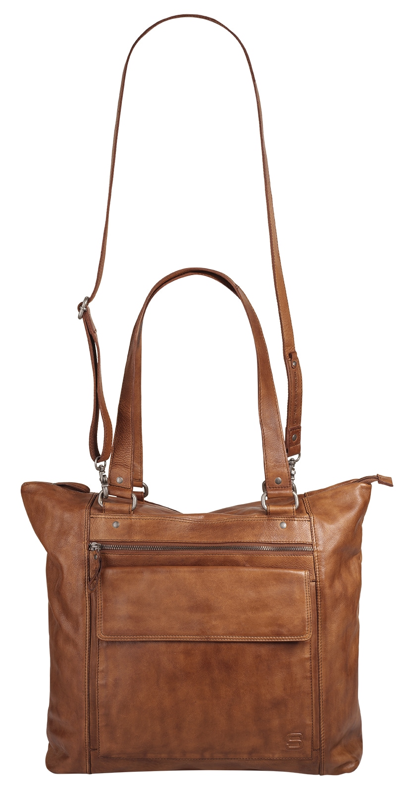 Spikes & Sparrow Shopper »SPIKES & SPARROW Damen echt Leder« echt Leder