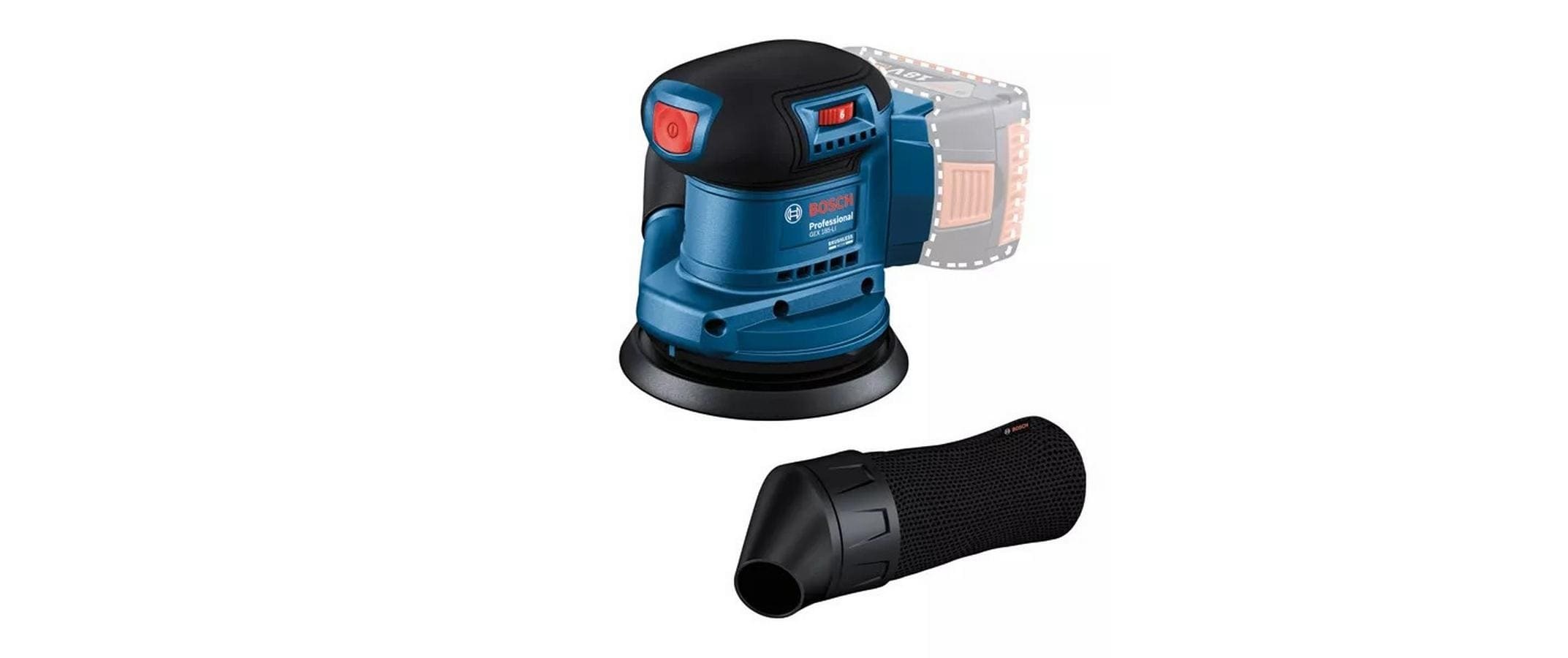 Image of Bosch Professional Akku-Exzenterschleifer "GEX 185-LI"
