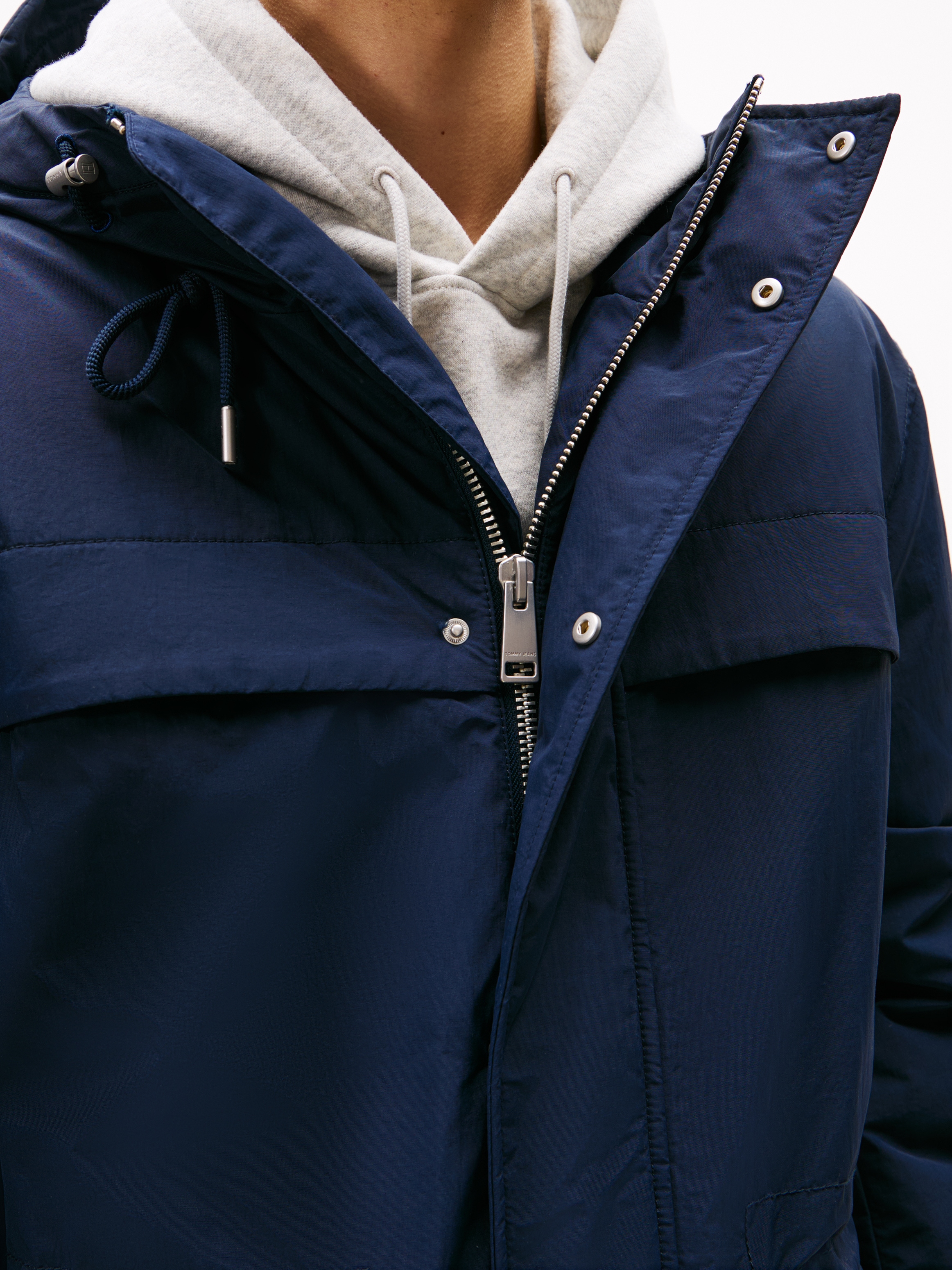 Tommy Jeans Parka »TJM CITY READY« mit Kapuze wasserabweisend, relaxed fit, mit fester Kapuze, Winterjacke