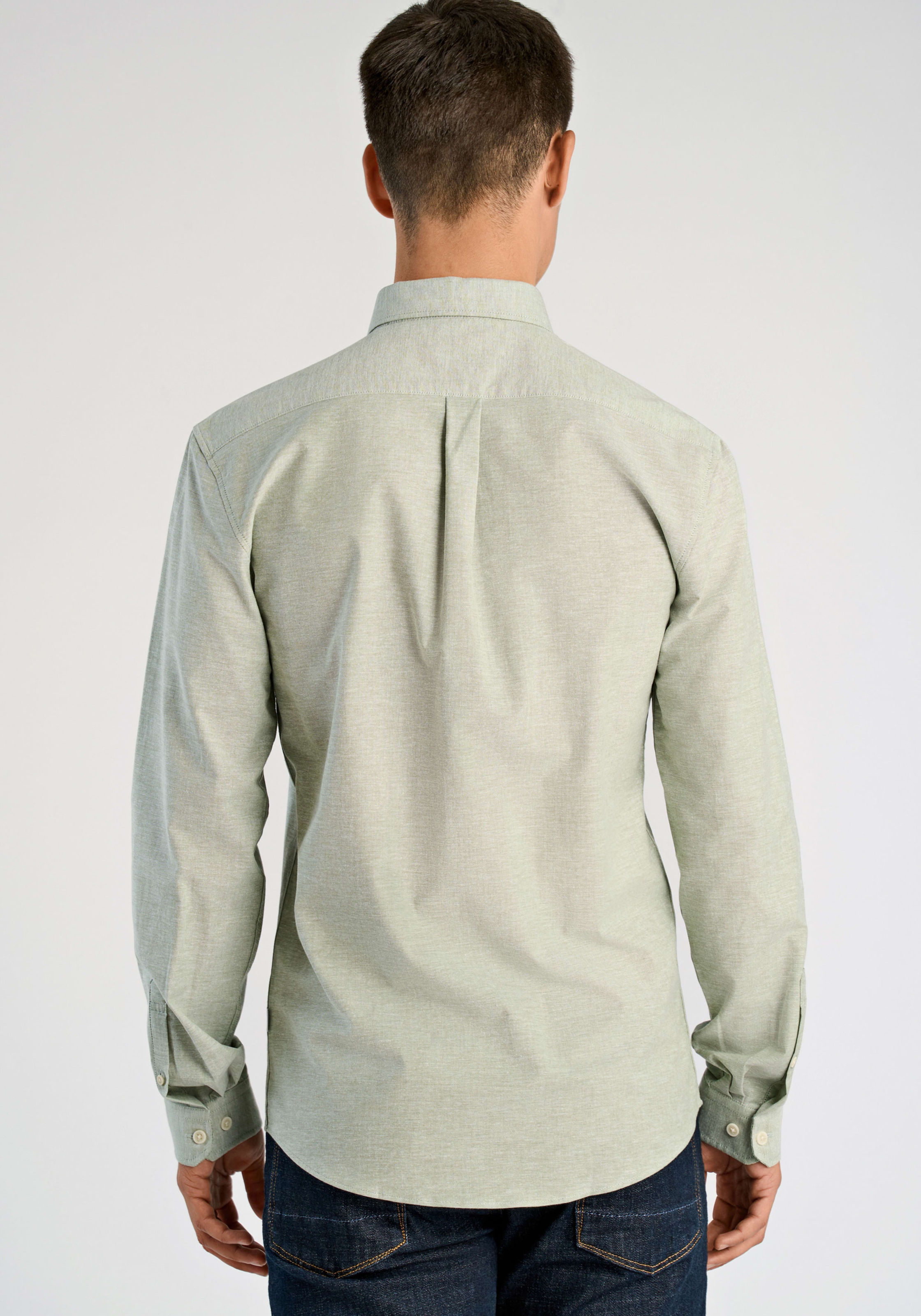LINDBERGH Chemise à manches longues avec col boutonné