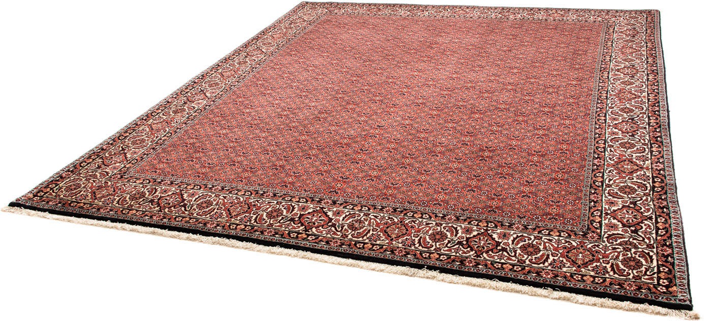 Image of morgenland Orientteppich »Perser - Bidjar - 296 x 250 cm - dunkelrot«, rechteckig, 15 mm Höhe, Wohnzimmer, Handgeknüpft, Einzelstück mit Zertifikat bei Ackermann Versand Schweiz