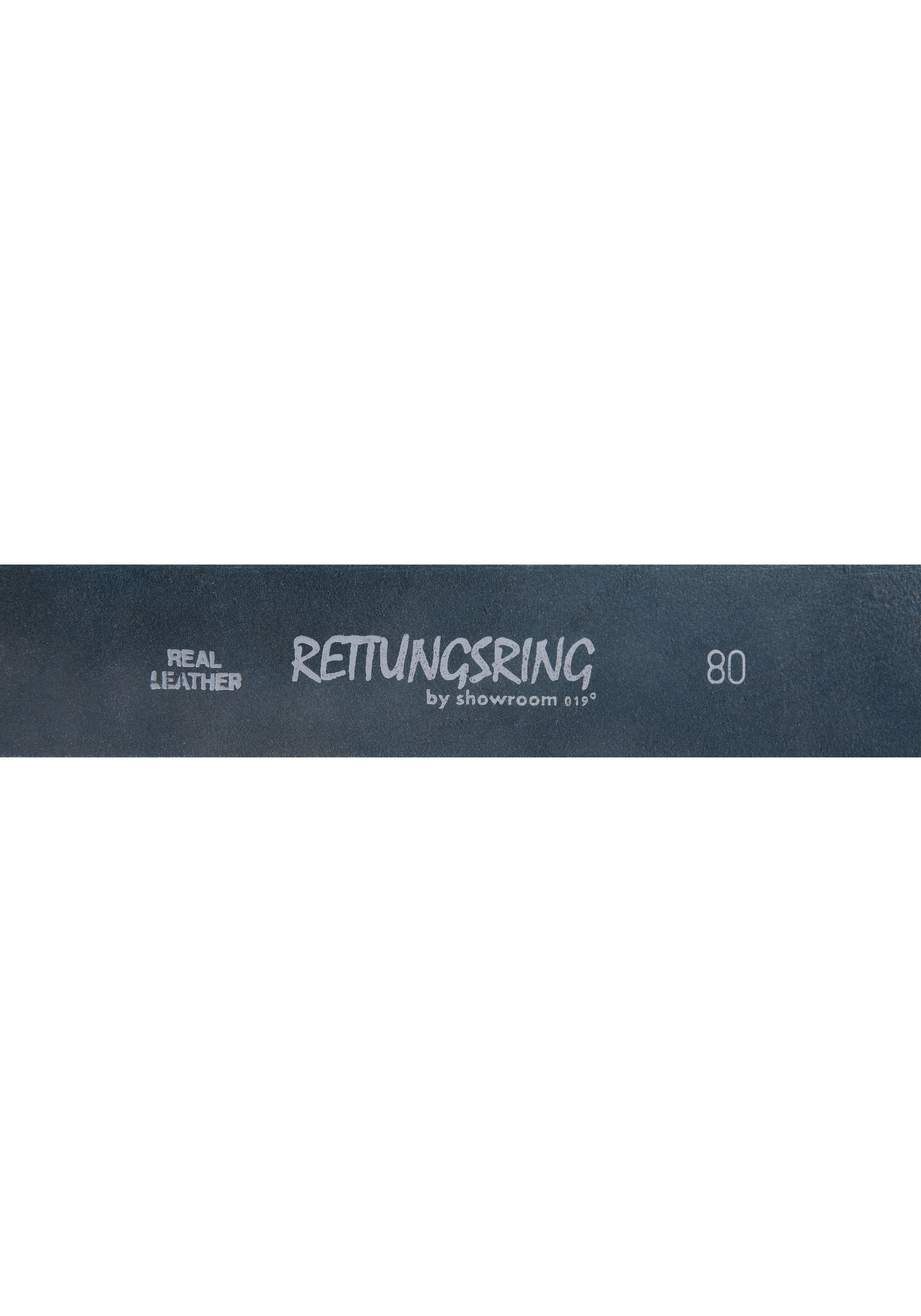 RETTUNGSRING by showroom 019° Ledergürtel, mit austauschbarer Schliesse »Mandala Silberfarben«