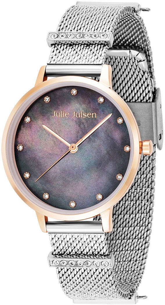 Image of Julie Julsen Quarzuhr »Charming Dark Pearl Bicolor, JJW1231RGSME-34-2« bei Ackermann Versand Schweiz