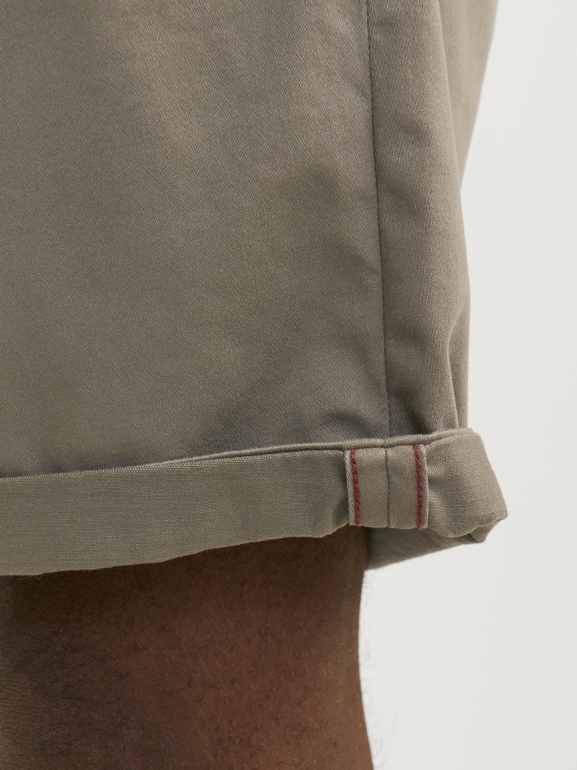 Jack & Jones Chinoshorts »JPSTBOWIE JJSHORTS S«, mit Aufschlag