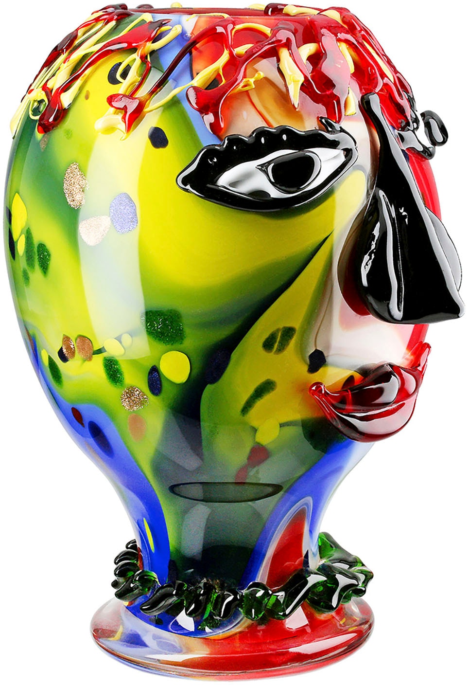 Casablanca by Gilde Vase de table »Gesichtsvaseb Andrew, mehrfarbig H.29 cm«