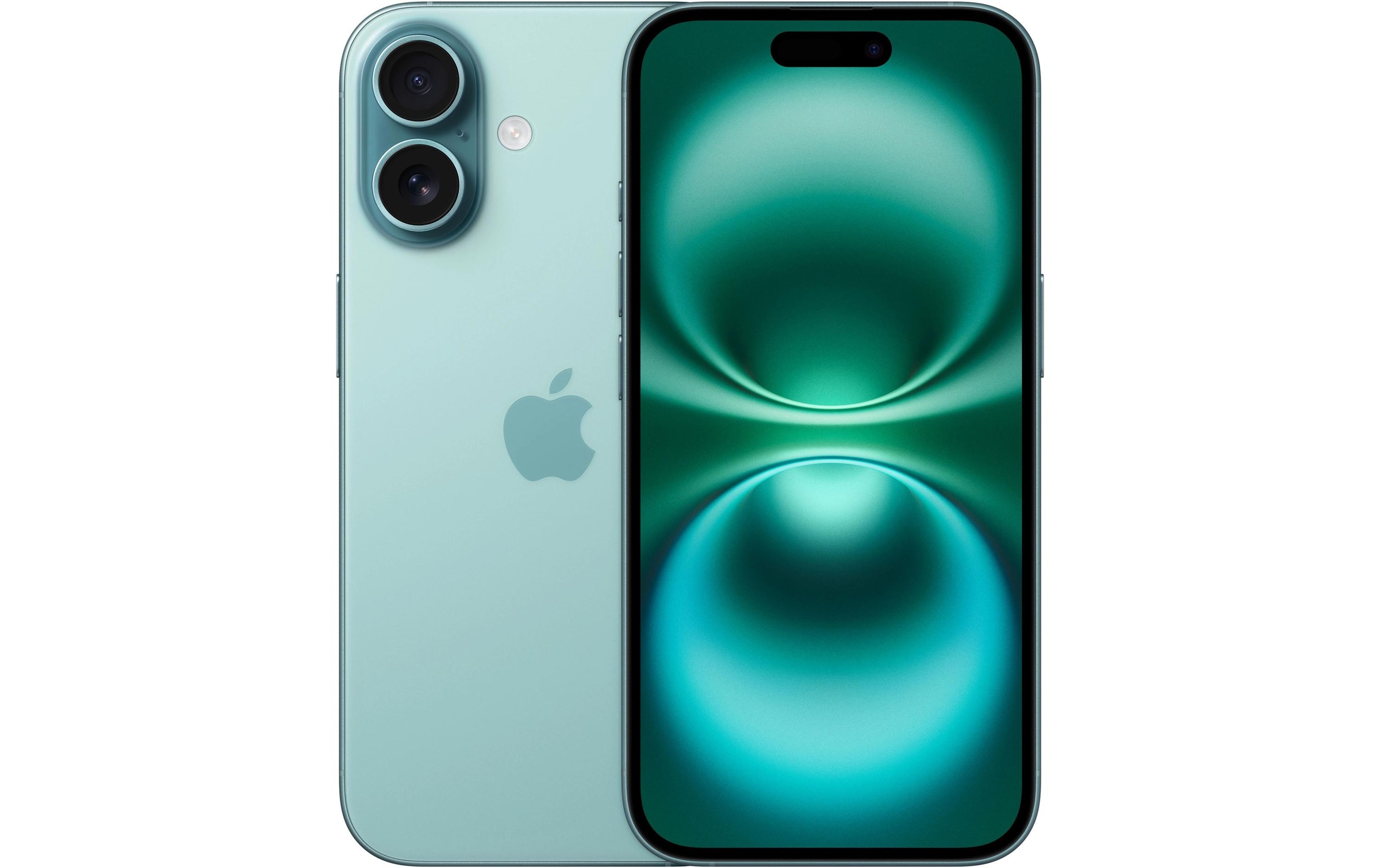 Apple Smartphone »iPhone 16 Schwarz DEP«, Teal, MYEU3QL/A