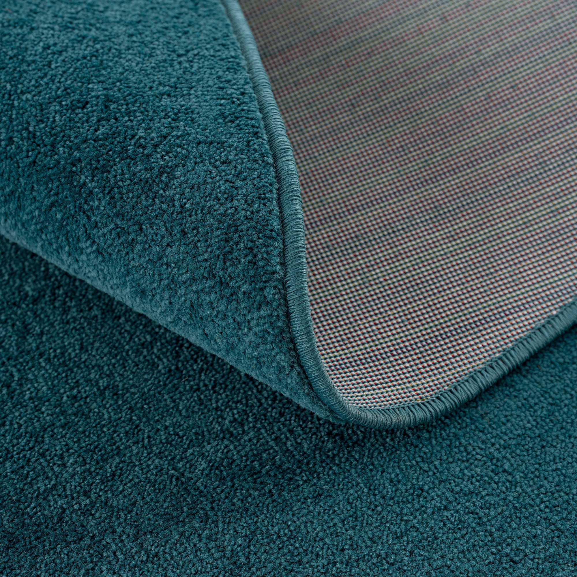 Sanat Teppich »Uni«, rund, 13 mm Höhe, robuster Kurzflorteppich, grosse Farbauswahl