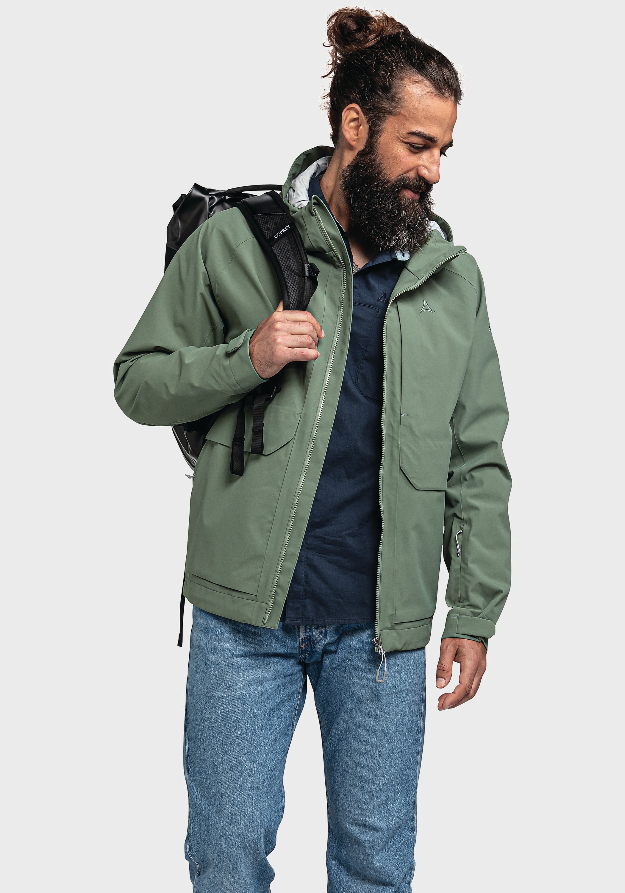 Schöffel Outdoorjacke »Jacket Lausanne M«, mit Kapuze