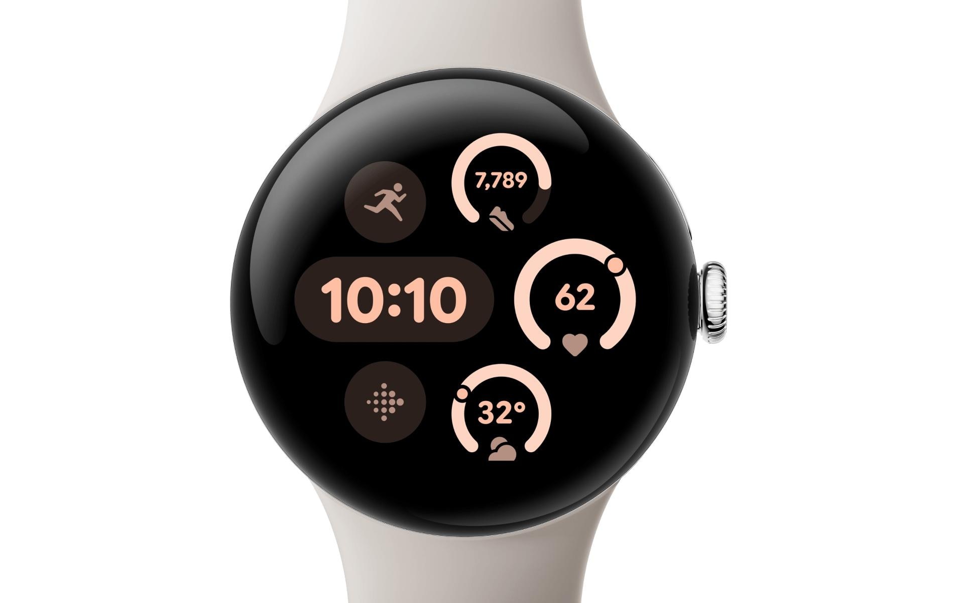 Google Smartwatch »Pixel 3 WLAN 41 mm« ( ) Android Wear