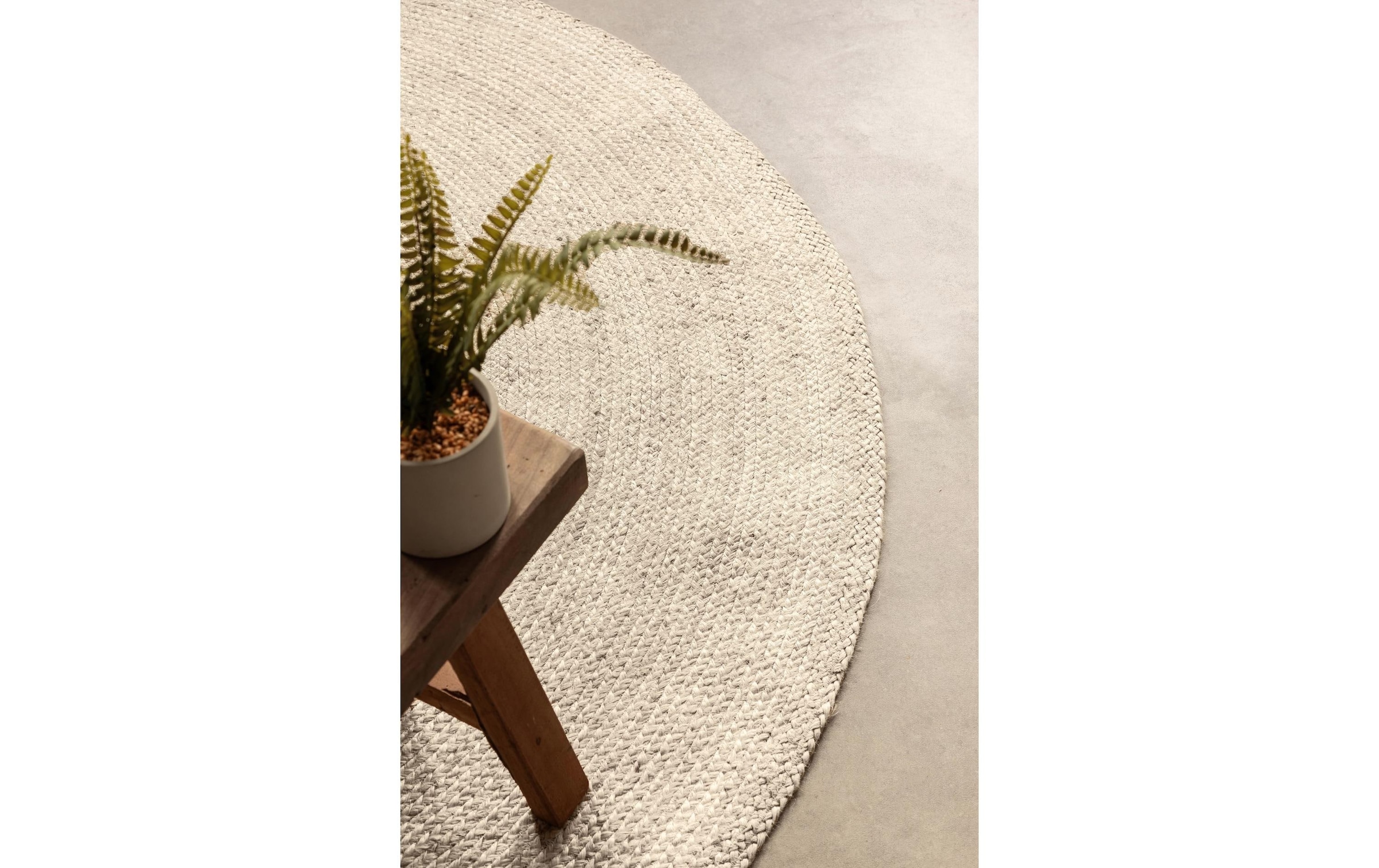 HANSE Home Teppich »Rangpur Juteteppich, in rund und oval« oval 10 mm Höhe handgewebt, 100% Jute , Natur, Wohnzimmer, Flur, Boho, Skandi