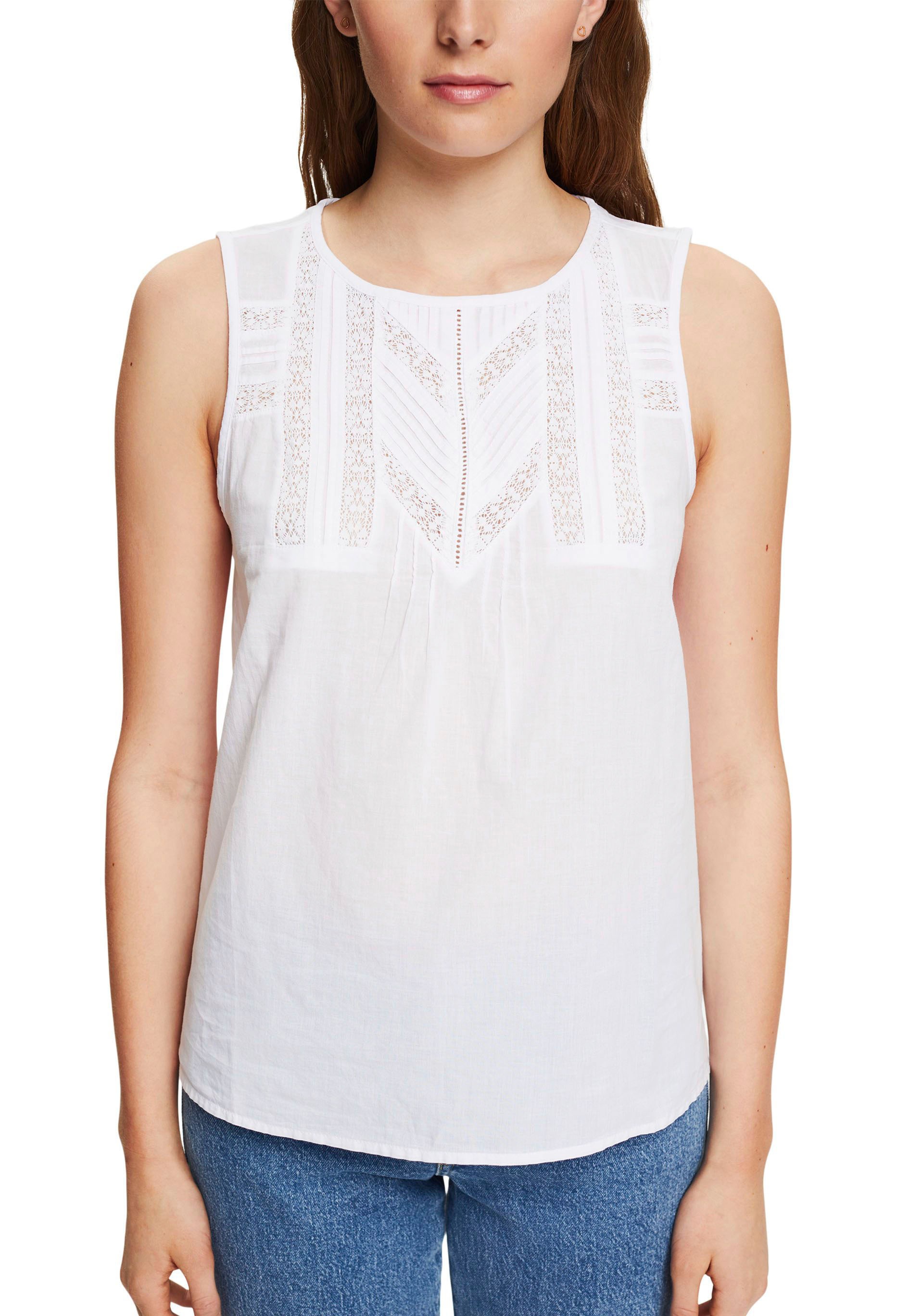 Image of Esprit Spitzenbluse, mit Ziernähten bei Ackermann Versand Schweiz