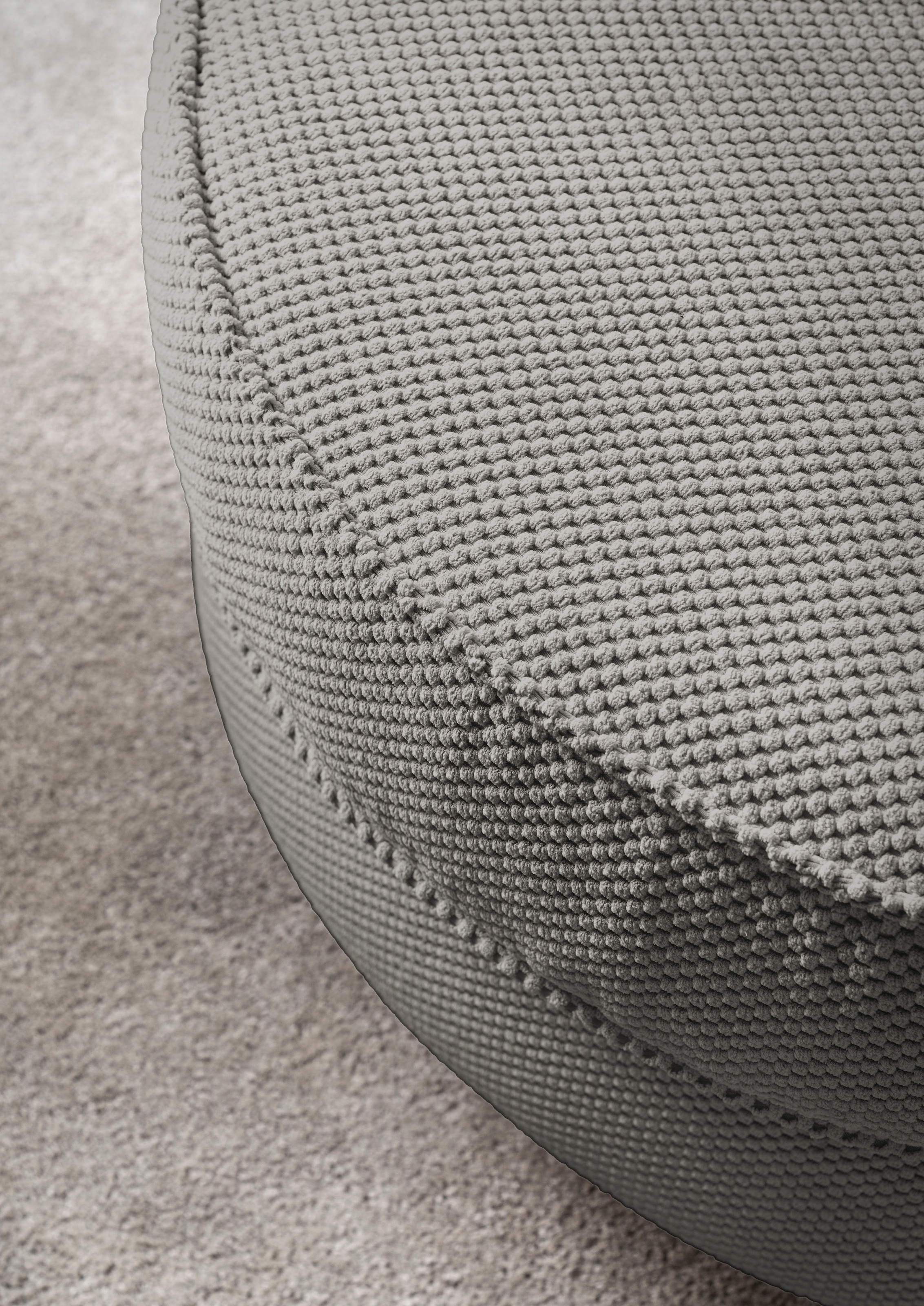 Home affaire Tabouret »MAISIE« complément adapté au fauteuil pivotant MAISIE, disponible en 3 couleurs