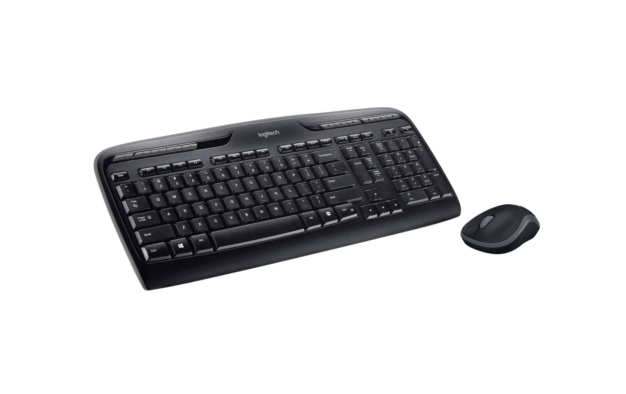 Logitech Tastatur- und Maus-Set »MK330 Wireless Combo«, (Set, Tastatur-Maus-Set)