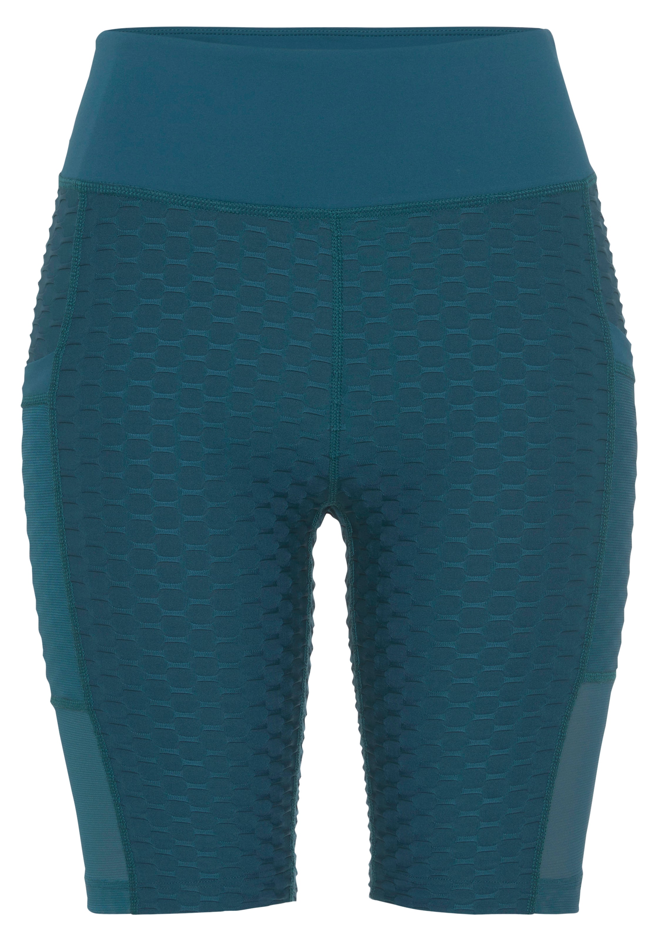 Vivance active Radlerhose, mit Wabendesgin und zwei Taschen