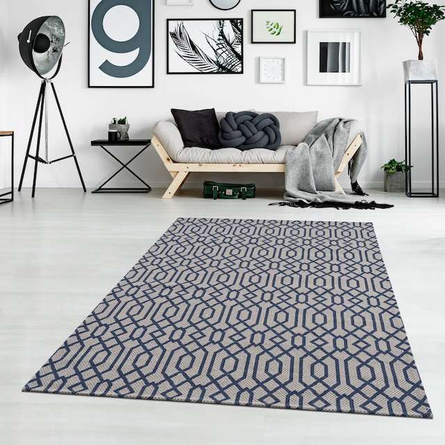 Carpet City Teppich »Cotton«, rechteckig, Flachgewebe, 100%  Baumwolle,Marokkanisch, Pflegeleicht reduziert!