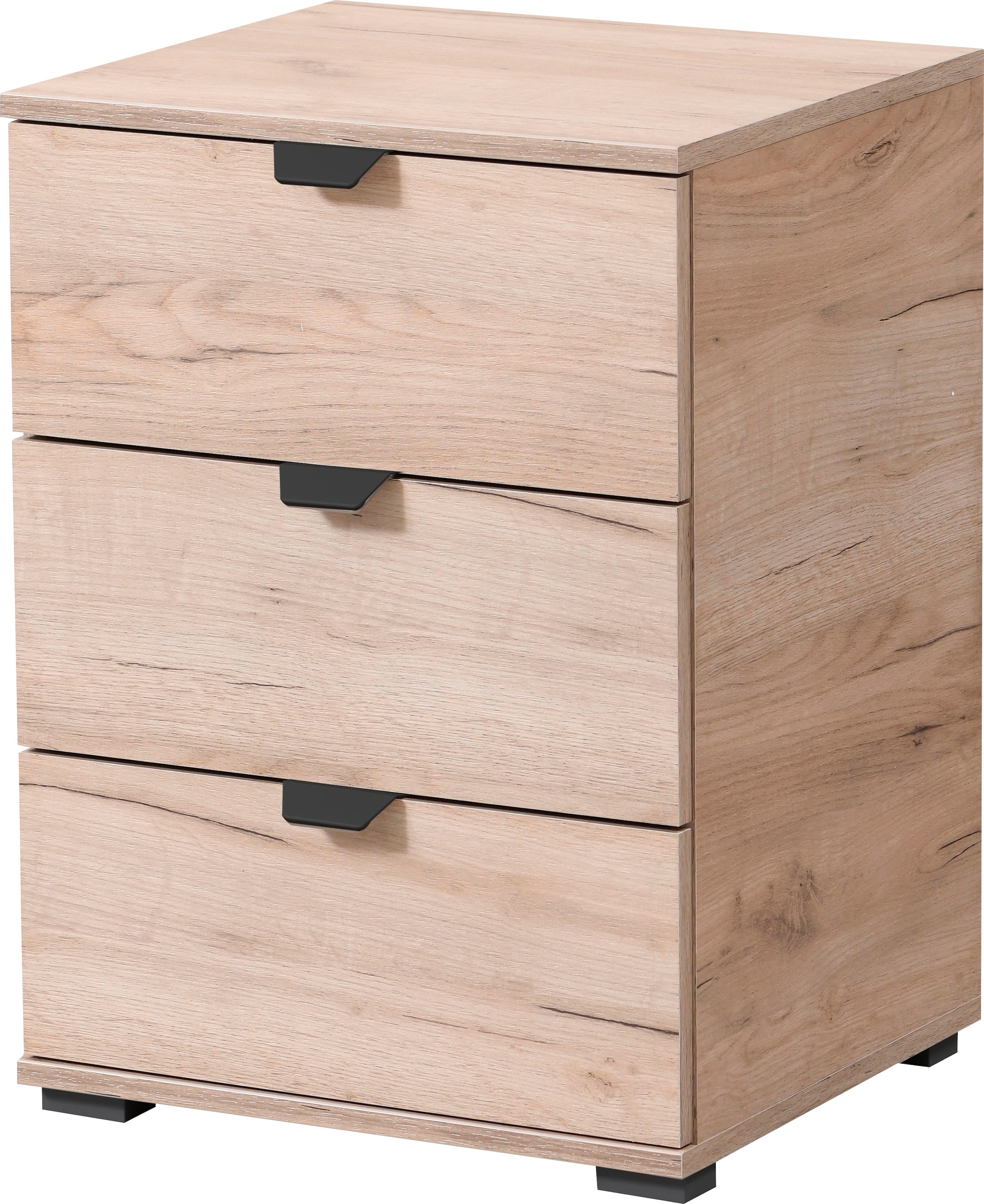 INOSIGN Nachtkommode »Duero«, mit 3 Schubkästen, Breite 45 cm