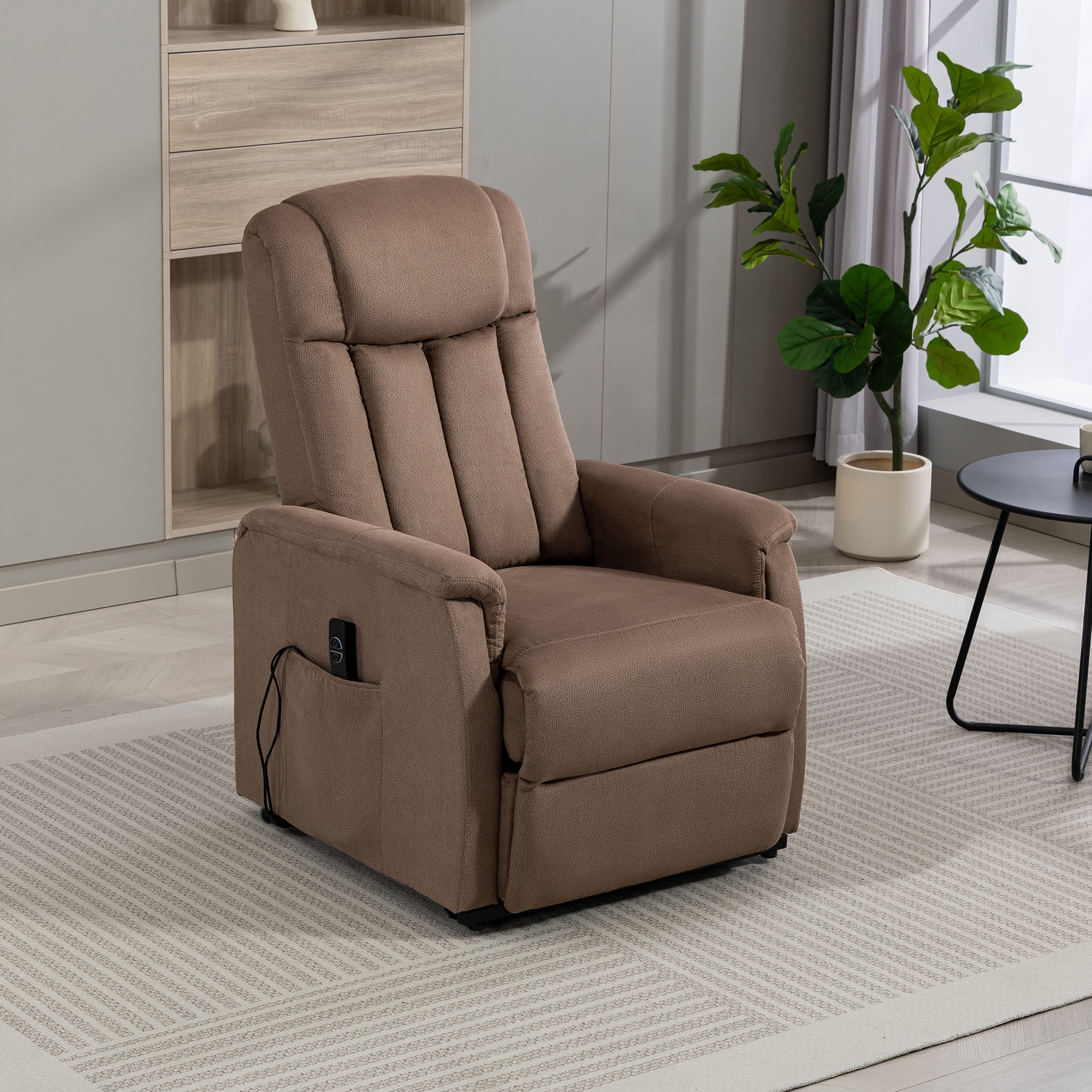 Image of Duo Collection TV-Sessel "Delphi mit elektrischer Aufstehhilfe" Relaxfunktion und Taschenfederkern mit Stahlwellenunterfederung