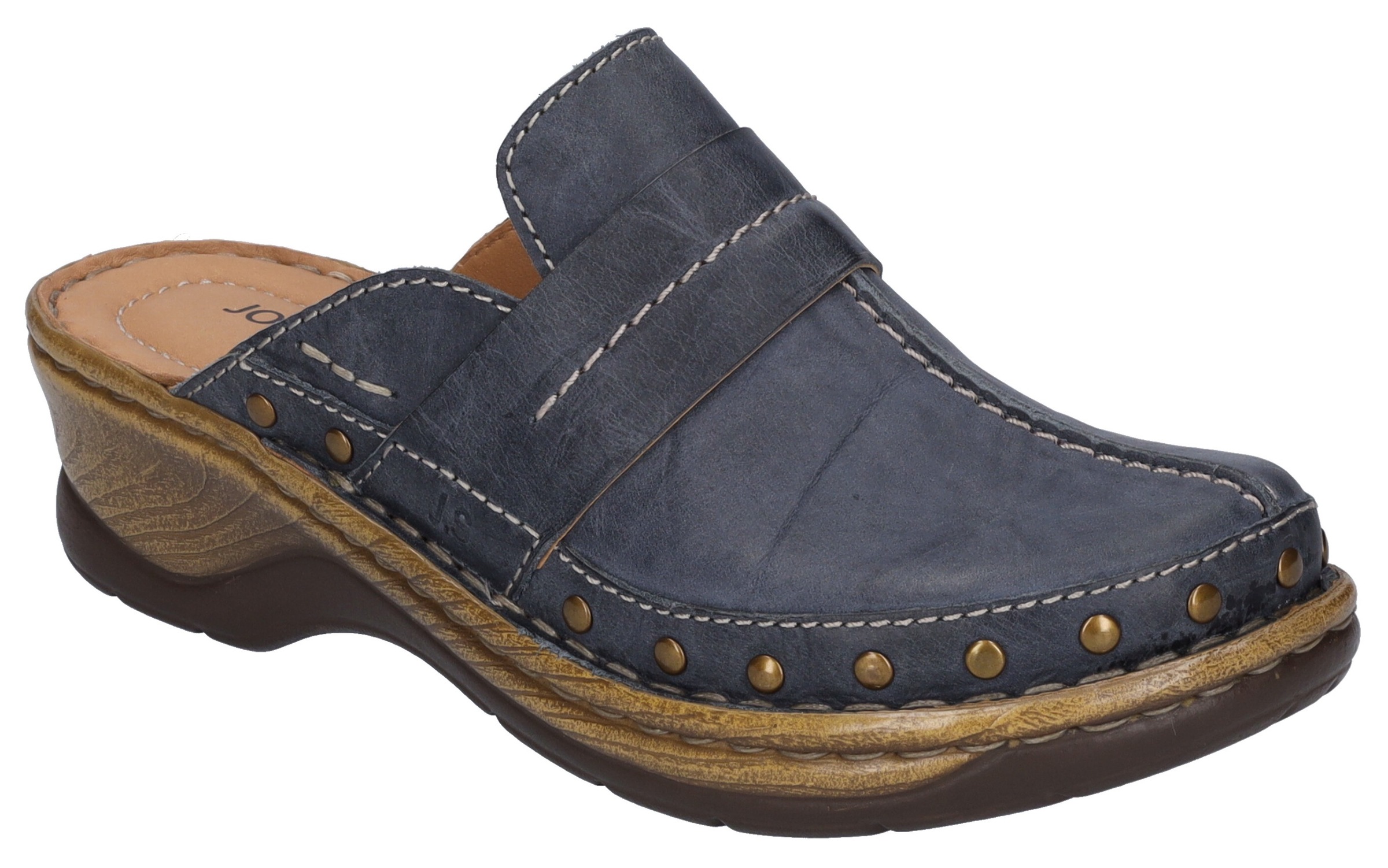 Image of Josef Seibel Clog »CATALONIA 63«, mit seitlicher Nietendeko bei Ackermann Versand Schweiz