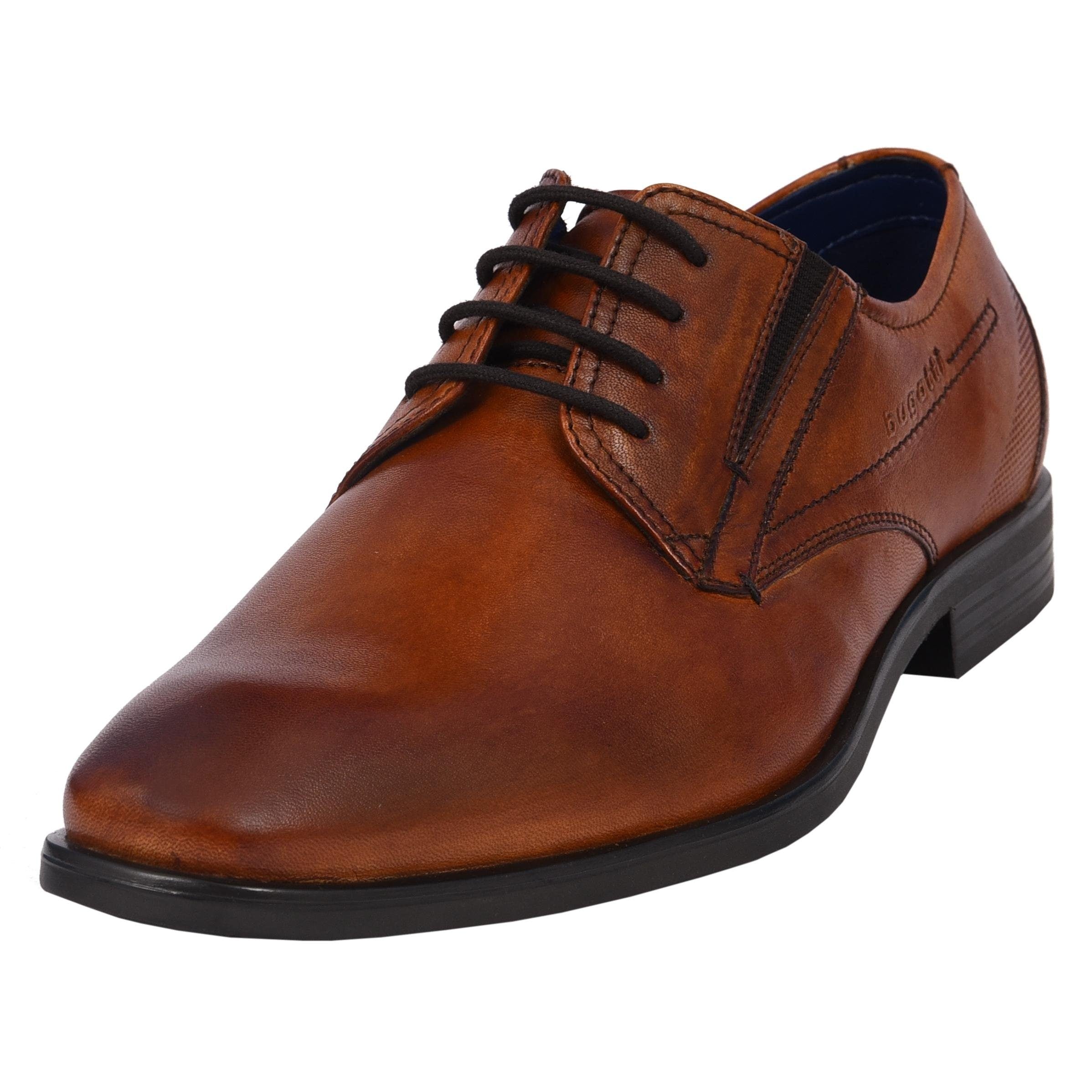 Image of bugatti Schnürschuh mit Lederinnensohle, Freizeitschuh, Halbschuh, Schnürschuh