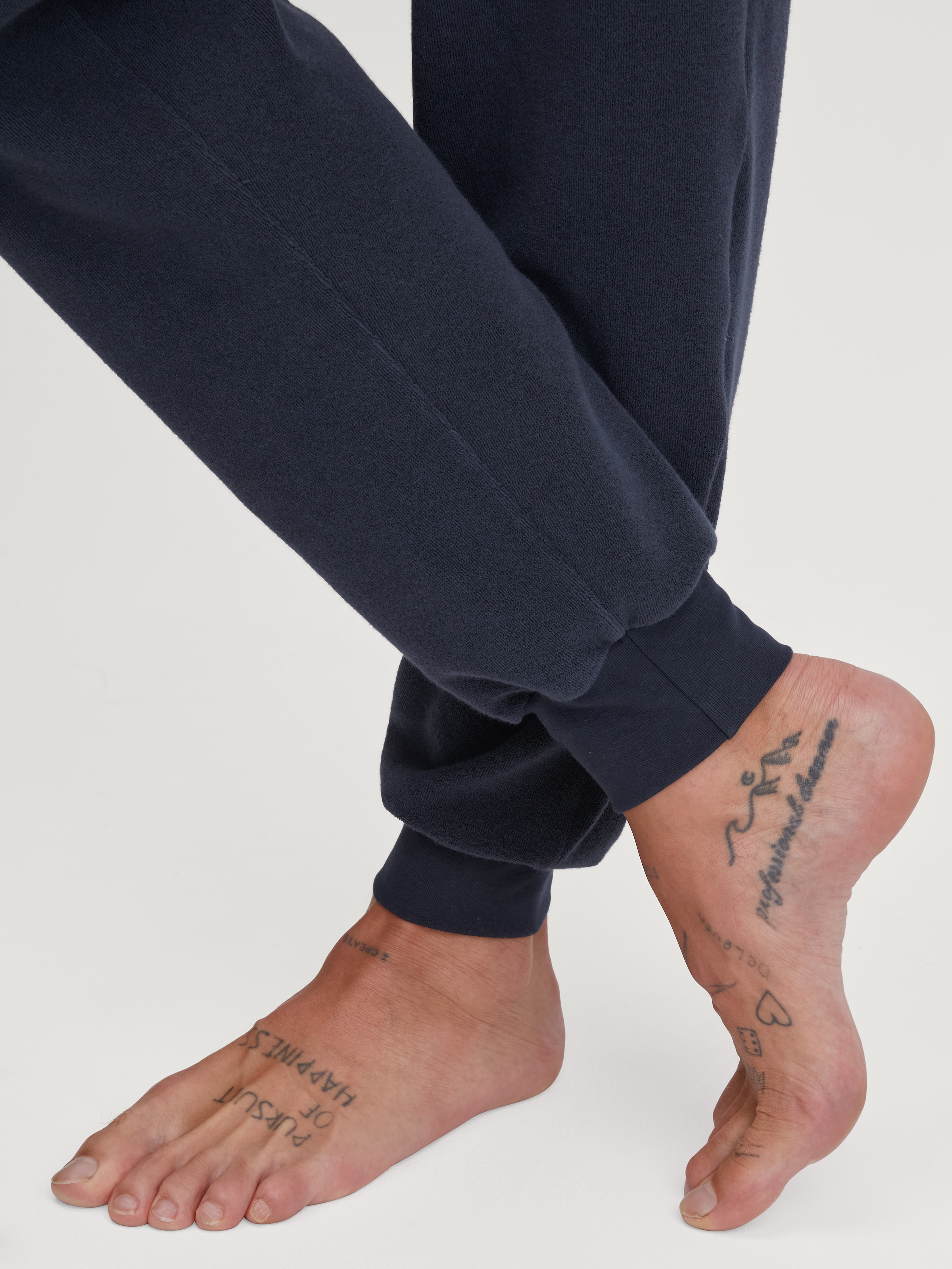 CALIDA Pyjama »Relax Terry« 2 cuis tlg., mit klassischem Rundhalsauschnitt