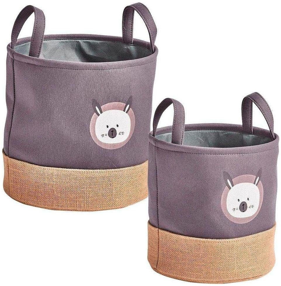 Image of Zeller Present Aufbewahrungskorb "Hase" Niedliches Hasen Tiermotiv