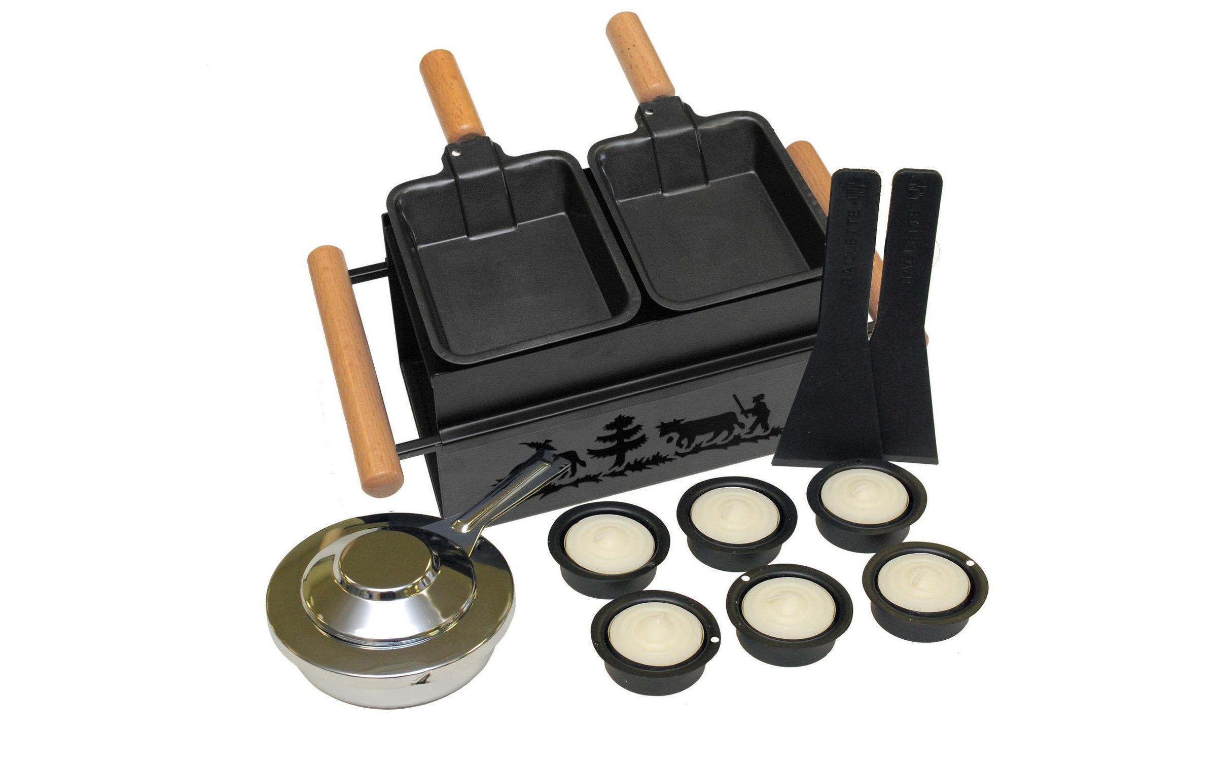 Image of Raclette "Heidi Cheese Line Tête-à-Tête" 2 Stk. Raclettepfännchen