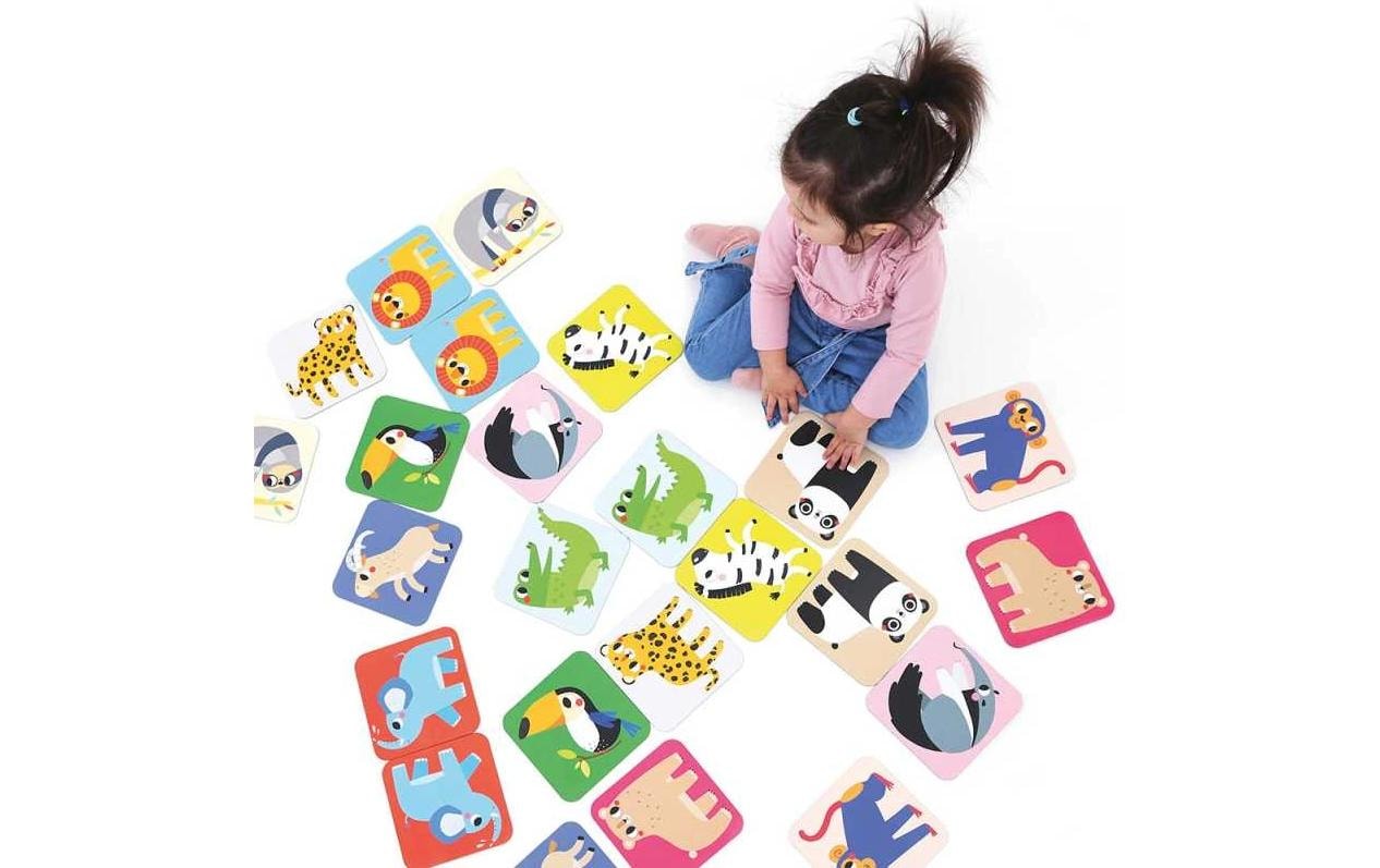   Lernspielzeug »Banana Panda Memo-Spiel Suuuper Size Wild Animals Pappe 30 Teile«