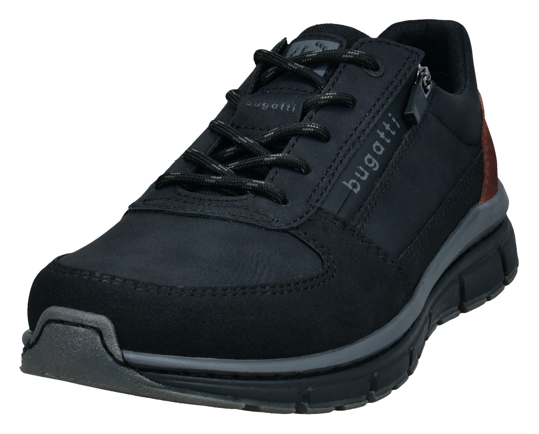 bugatti Sneaker  Schnürschuh, Halbschuh, Freizeitschuh mit Profilsohle