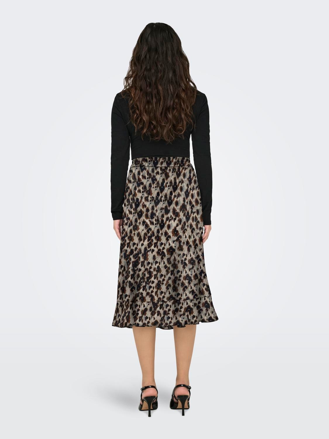 ONLY Wickelrock »ONLCARLY FLOUNCE LONG SKIRT«