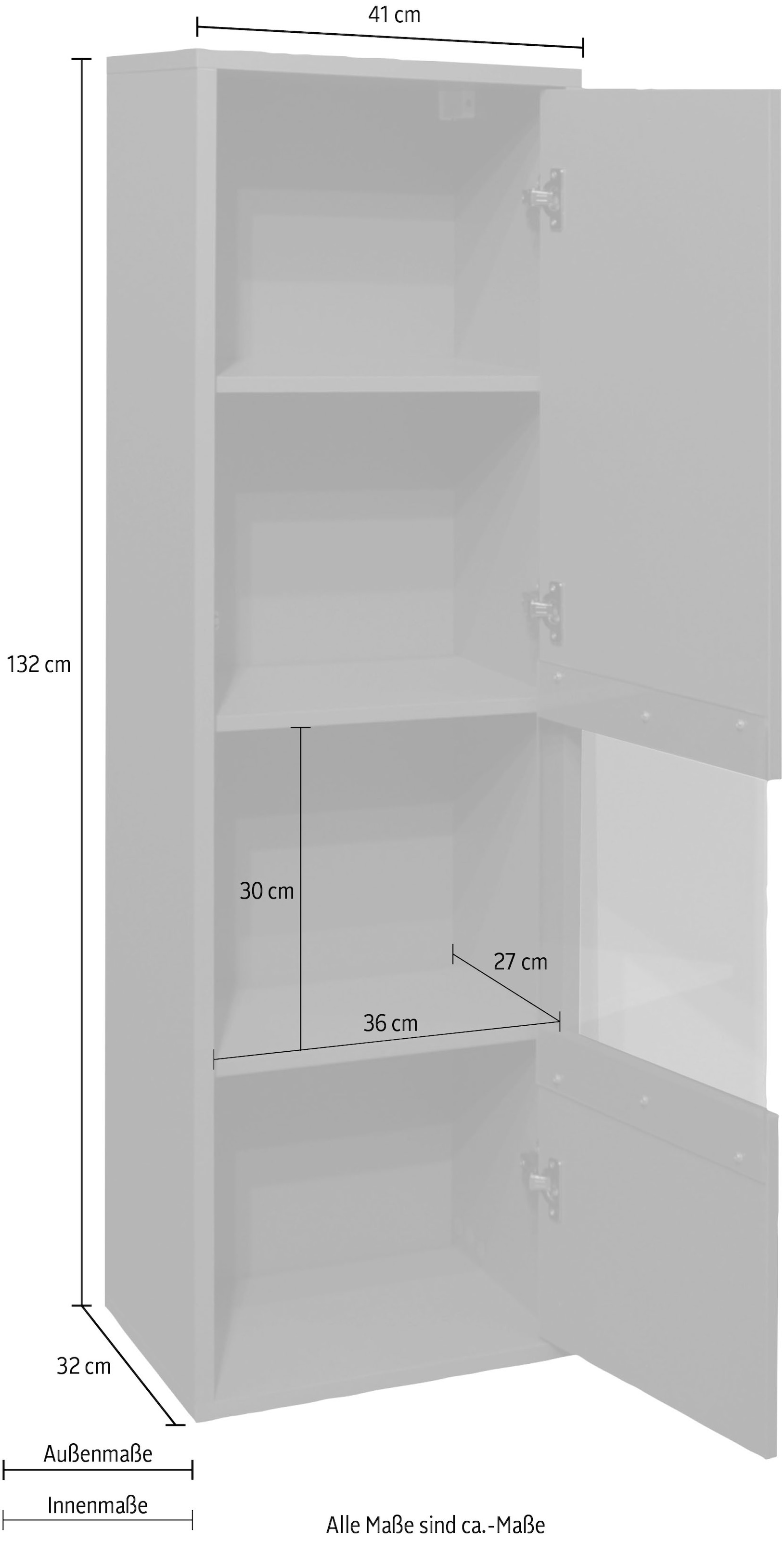 Mäusbacher Vitrine »Bonnie TOPSELLER!«, (OTTOs Choice), Breite 41 cm