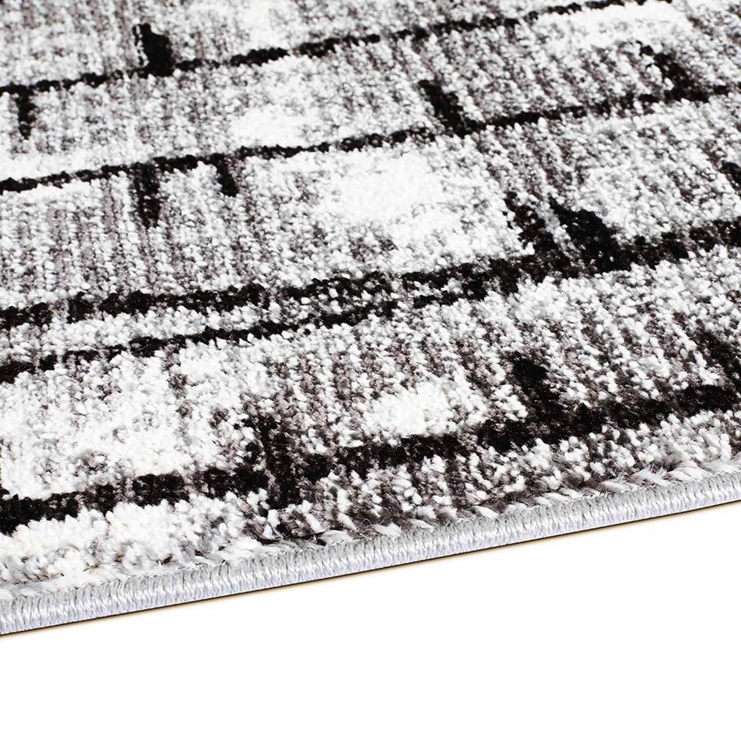 Carpet City Teppich »Moda 1139« rechteckig 11 mm Höhe Läufer, weicher Kurzflor, abstrakt, Wohnzimmer