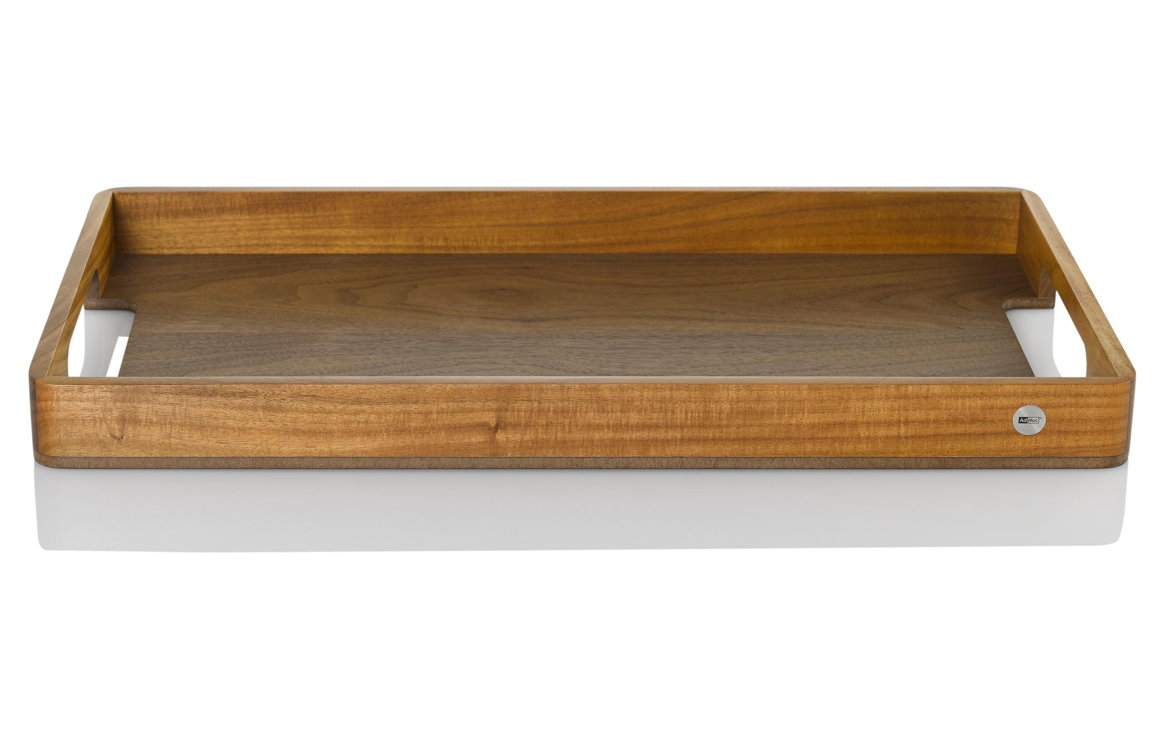AdHoc Tablett »Serve«, Holzart: Akazie, Walnuss (China)