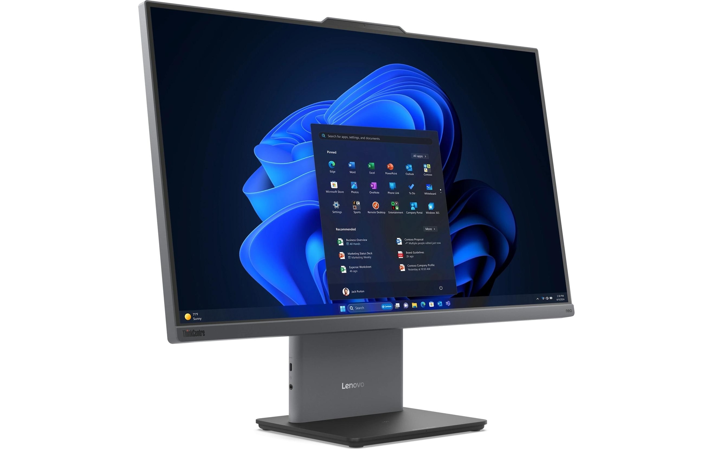 Lenovo PC tout-en-un »Lenovo AIO ThinkCentre neo 50a 27 Gen 5 (Intel)«