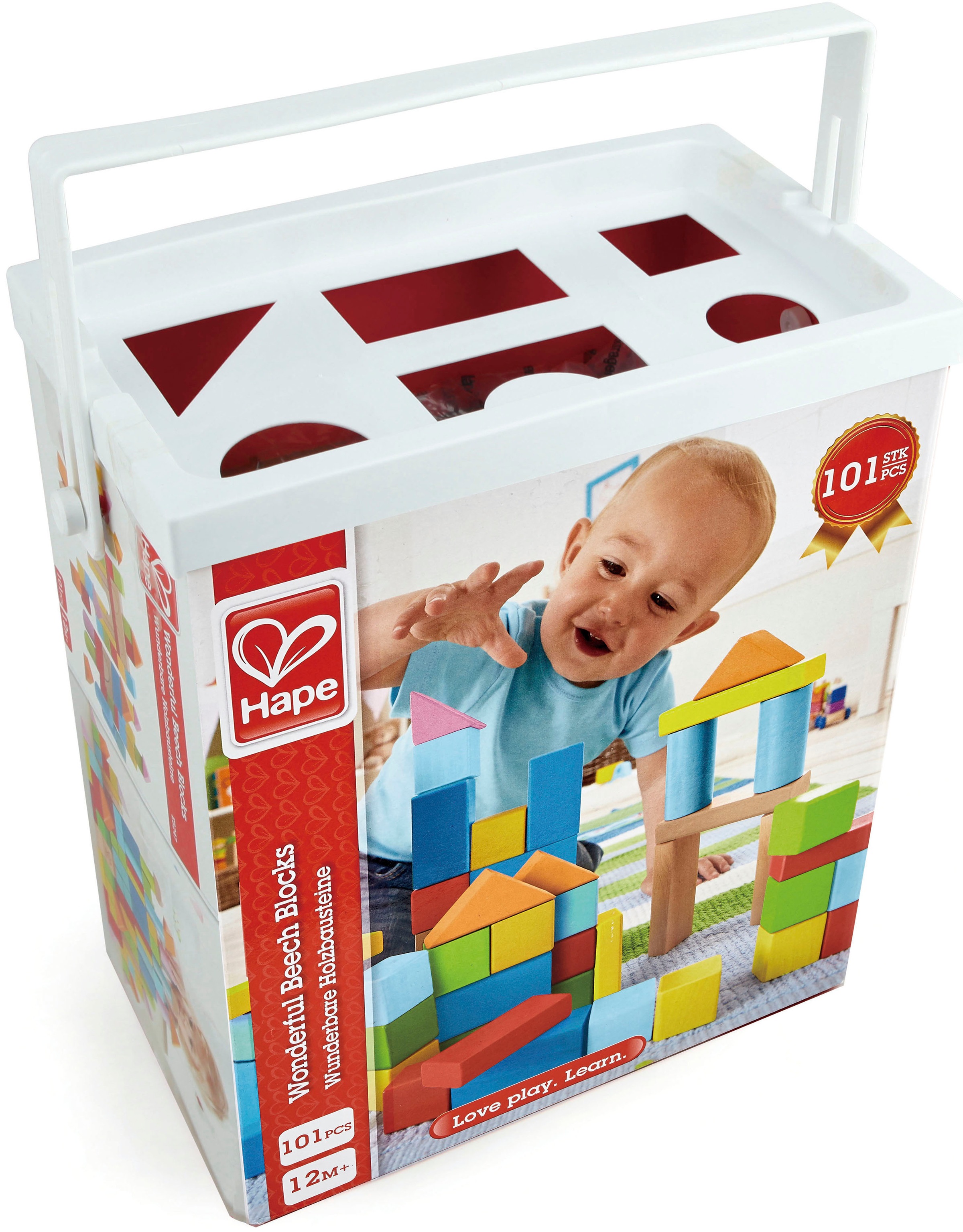 Hape Spielbausteine »Wunderbare Holzbausteine« aus Holz