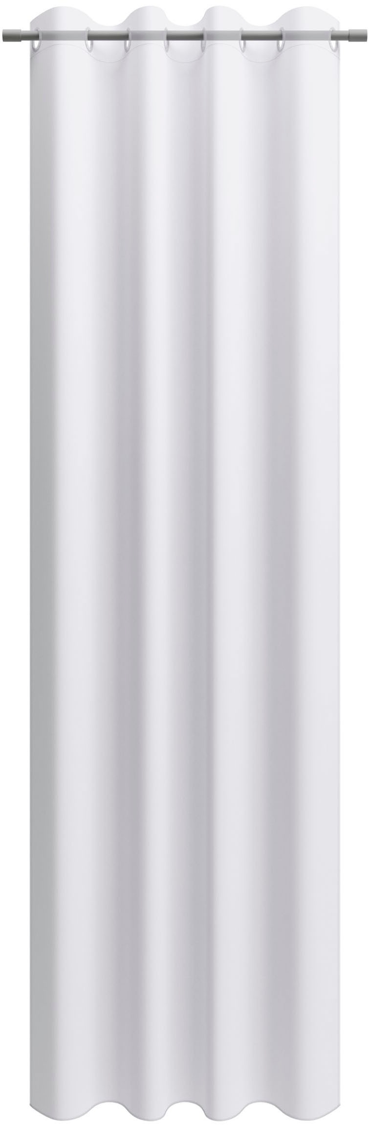 Neutex for you! Vorhang nach Mass »EVA« Ösen 1 Stk. tlg. Uni-Voile mit elegantem Glanz