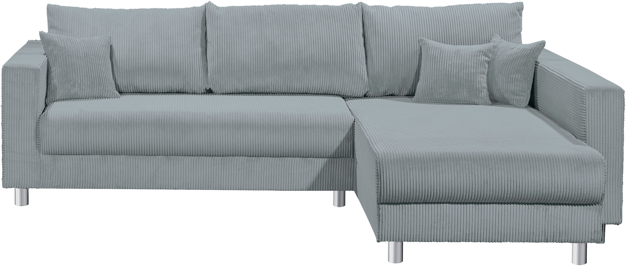 INOSIGN Ecksofa »153«, Inkl. Schlaffunktion und grossen Strauraum