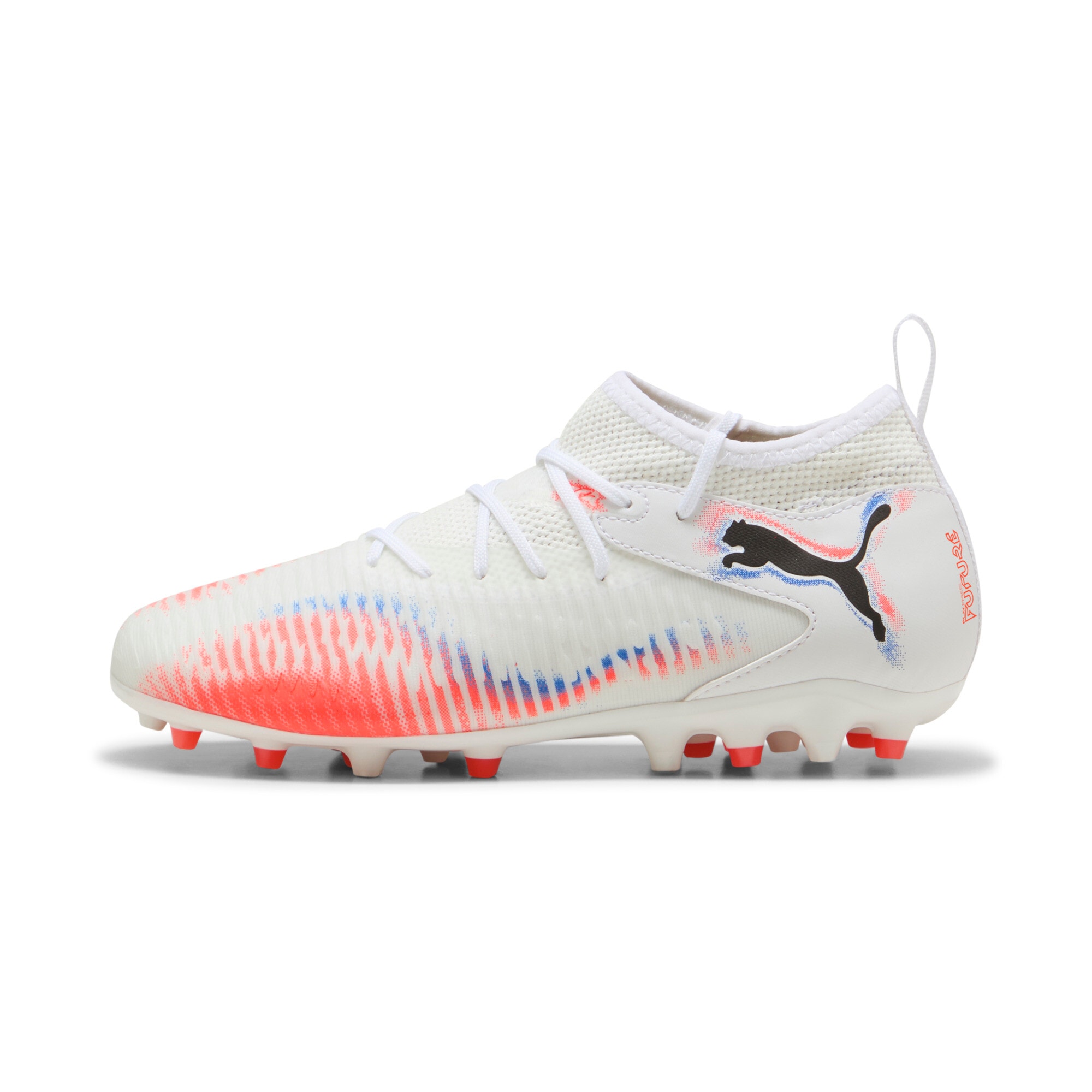 Image of PUMA Fussballschuh "FUTURE 8 MATCH MG JR" für Kunstrasen und harten Naturrasen, mit leichtem Mesh-Obermaterial