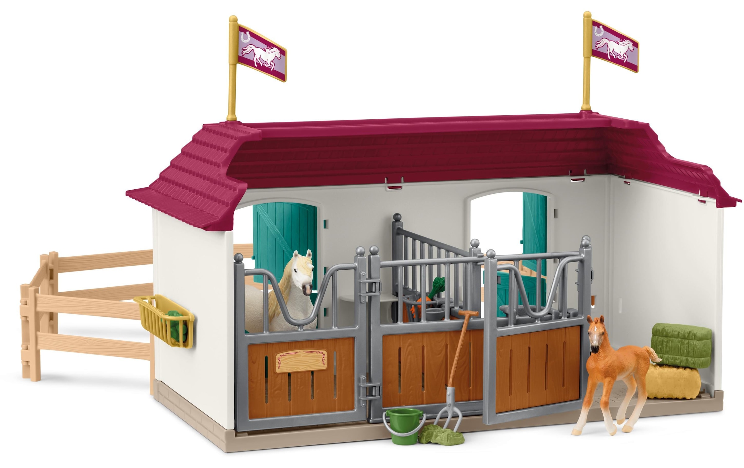 Schleich® Spielfigur »Horse Club Lakeside Pferdehof«