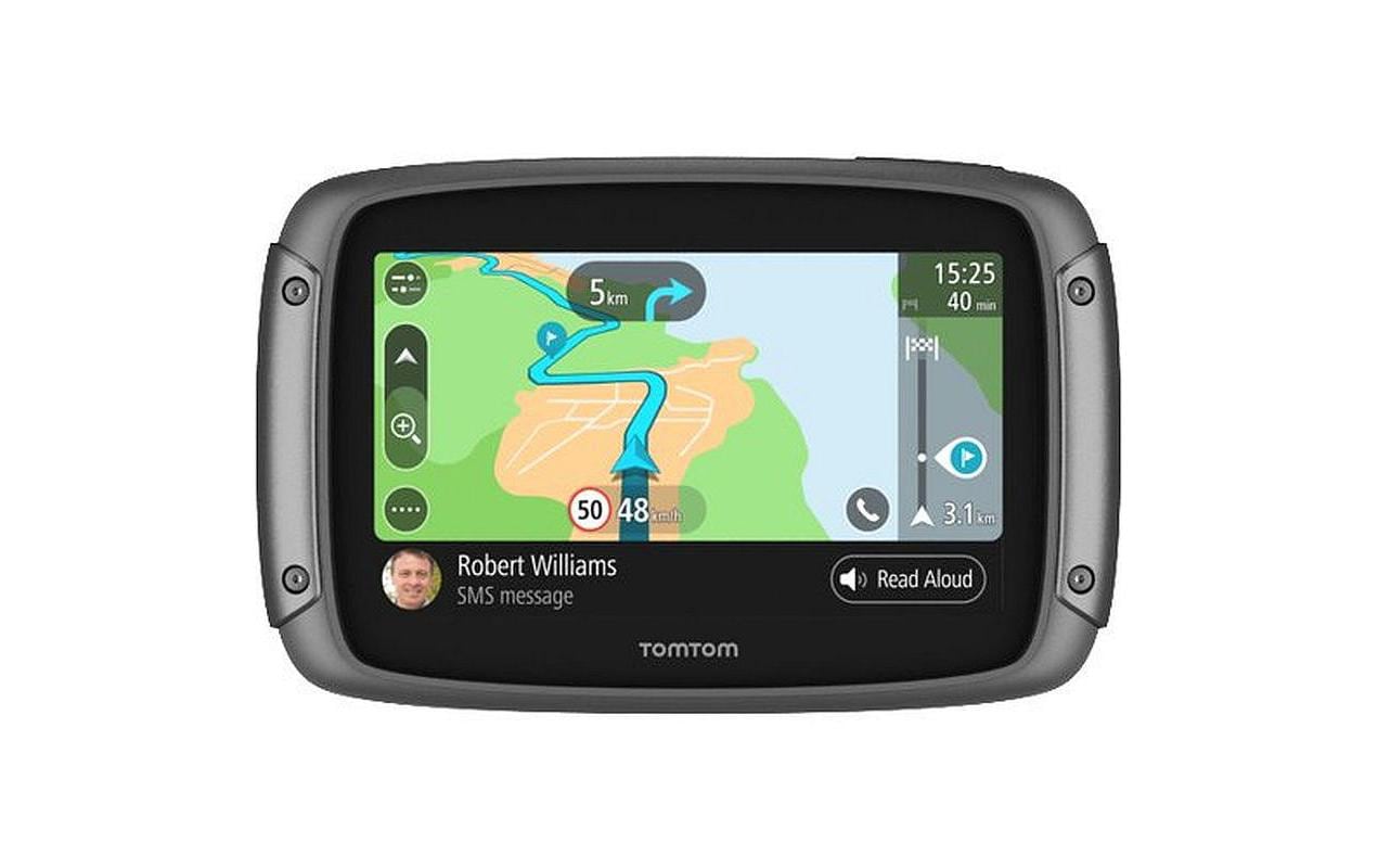 TomTom Motorrad-Navigationsgerät »Rider 500 EU«, (inklusive lebenslanger Kartenupdates)